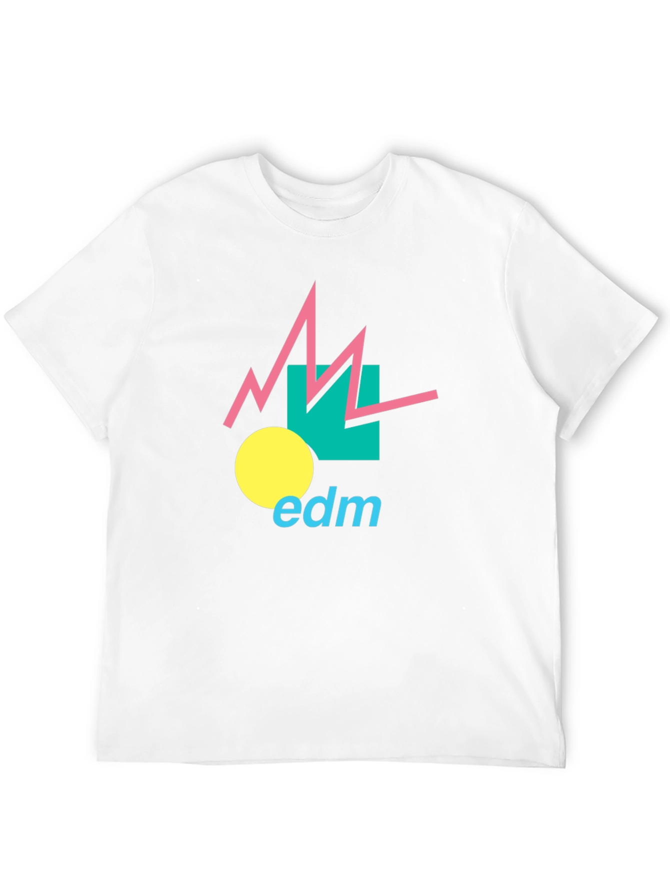 EDM Graphic Tee - Retro Electronic Dance Music T-Shirt