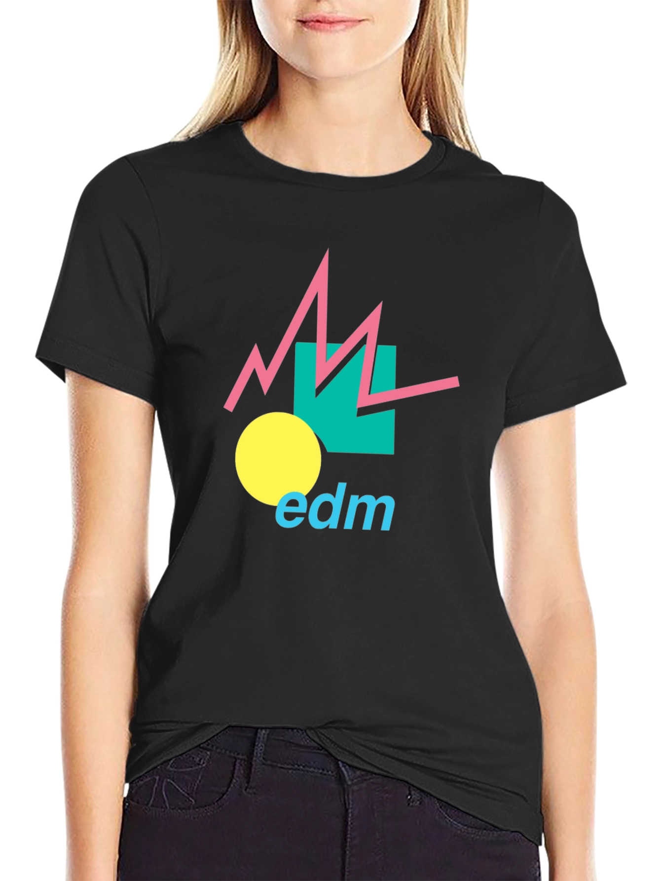 EDM Graphic Tee - Retro Electronic Dance Music T-Shirt