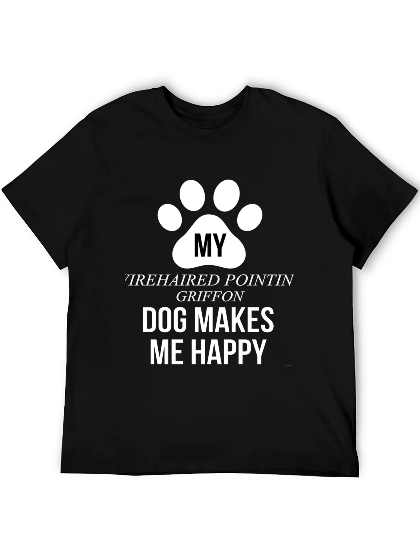 Wirehaired Pointin Griffon Dog Lover T-Shirt