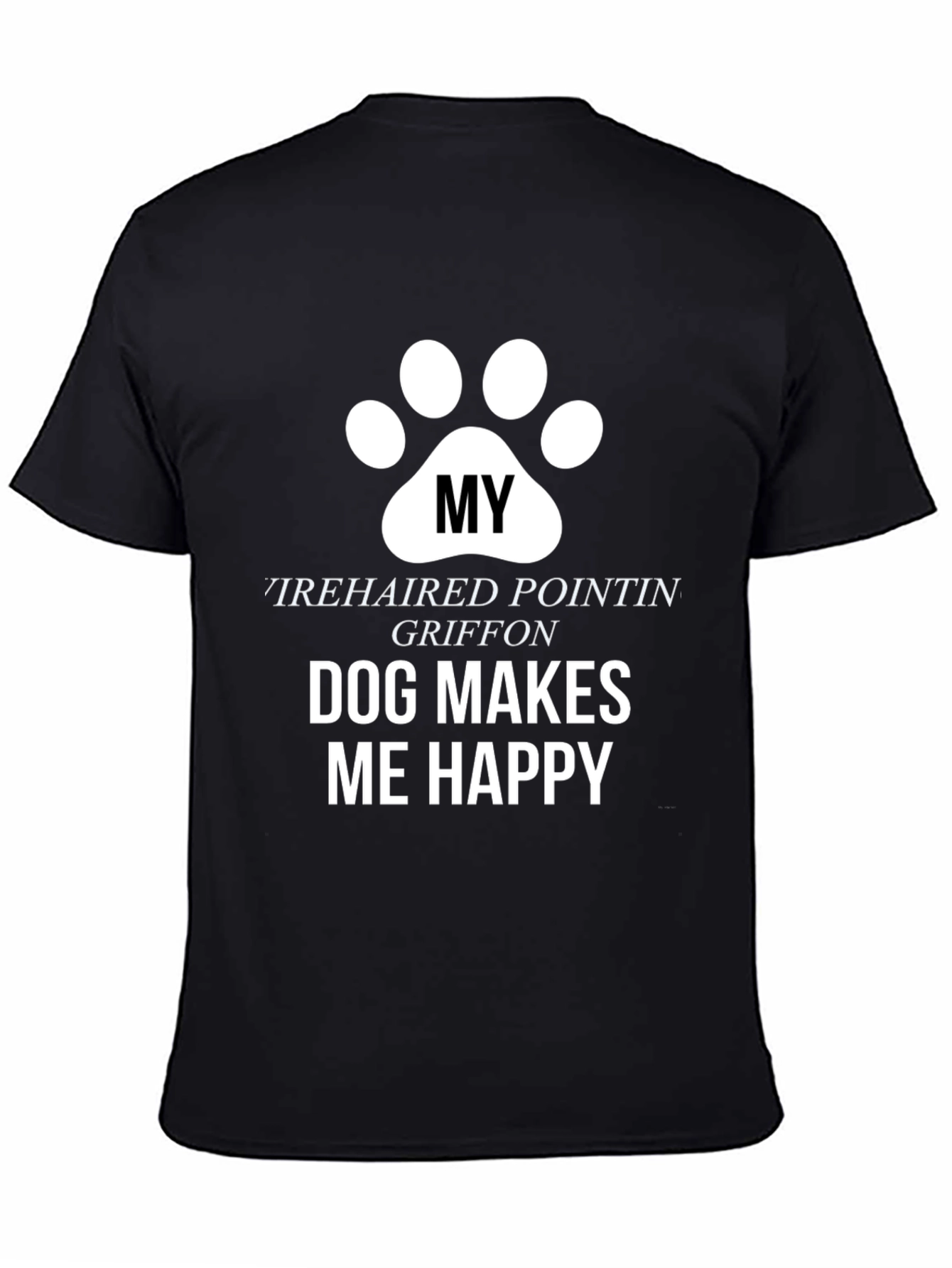 Wirehaired Pointin Griffon Dog Lover T-Shirt