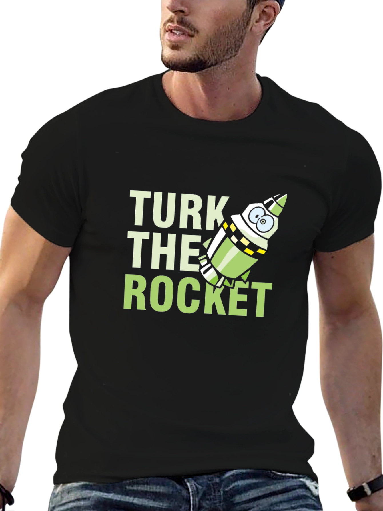 Turk the Rocket Graphic T-Shirt
