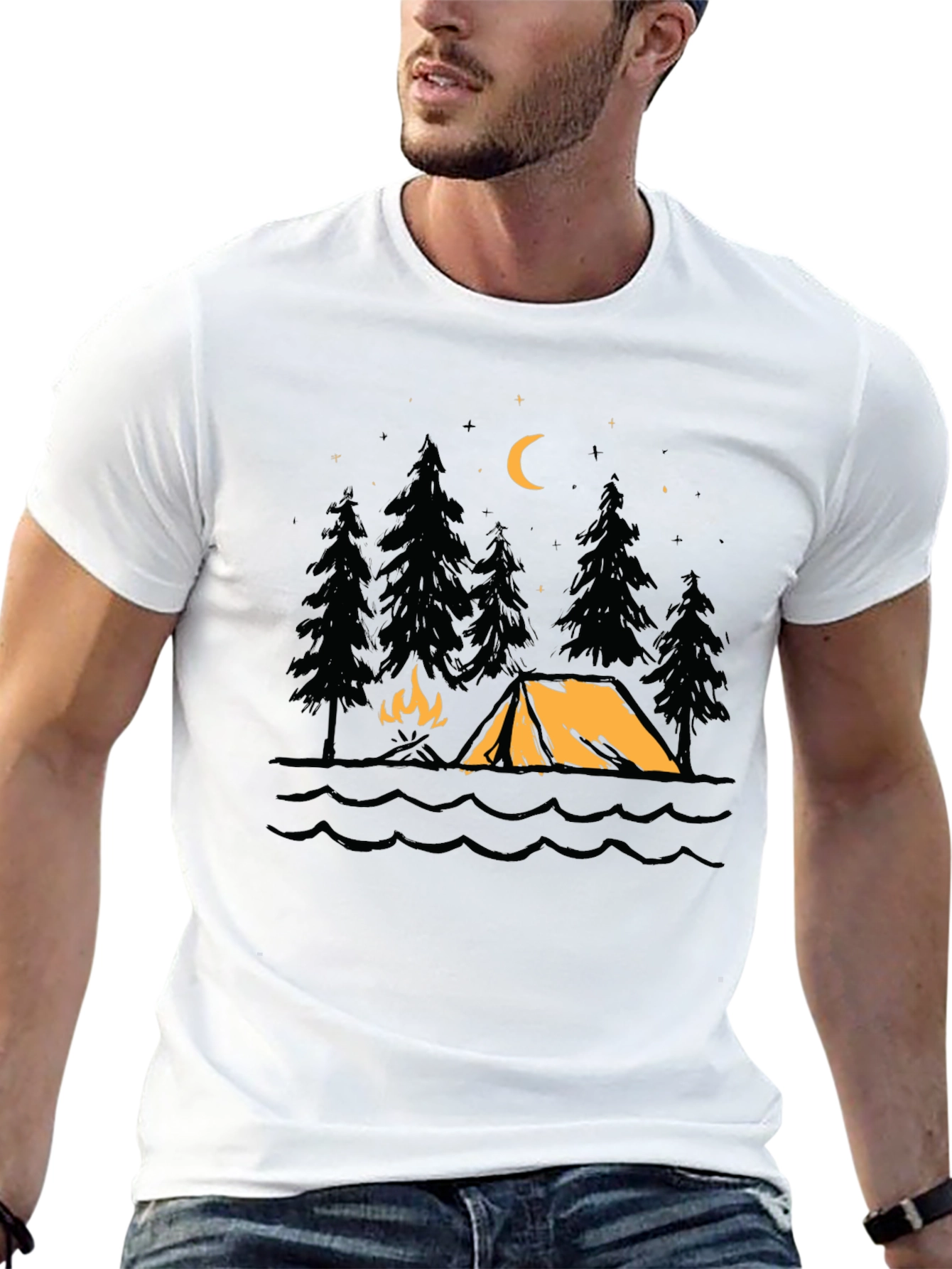 Camping Adventure T-Shirt - Nature Lover Tee