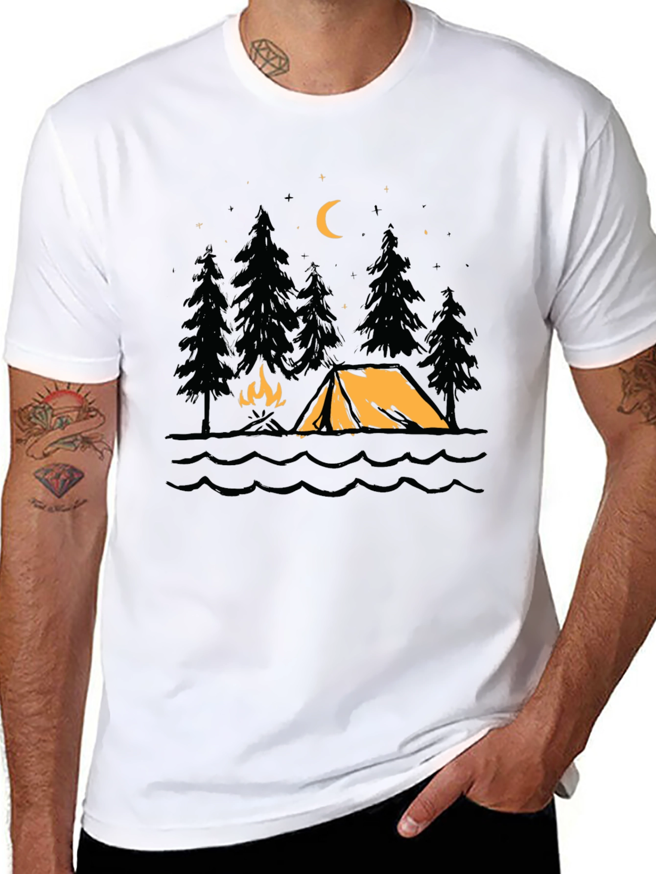 Camping Adventure T-Shirt - Nature Lover Tee