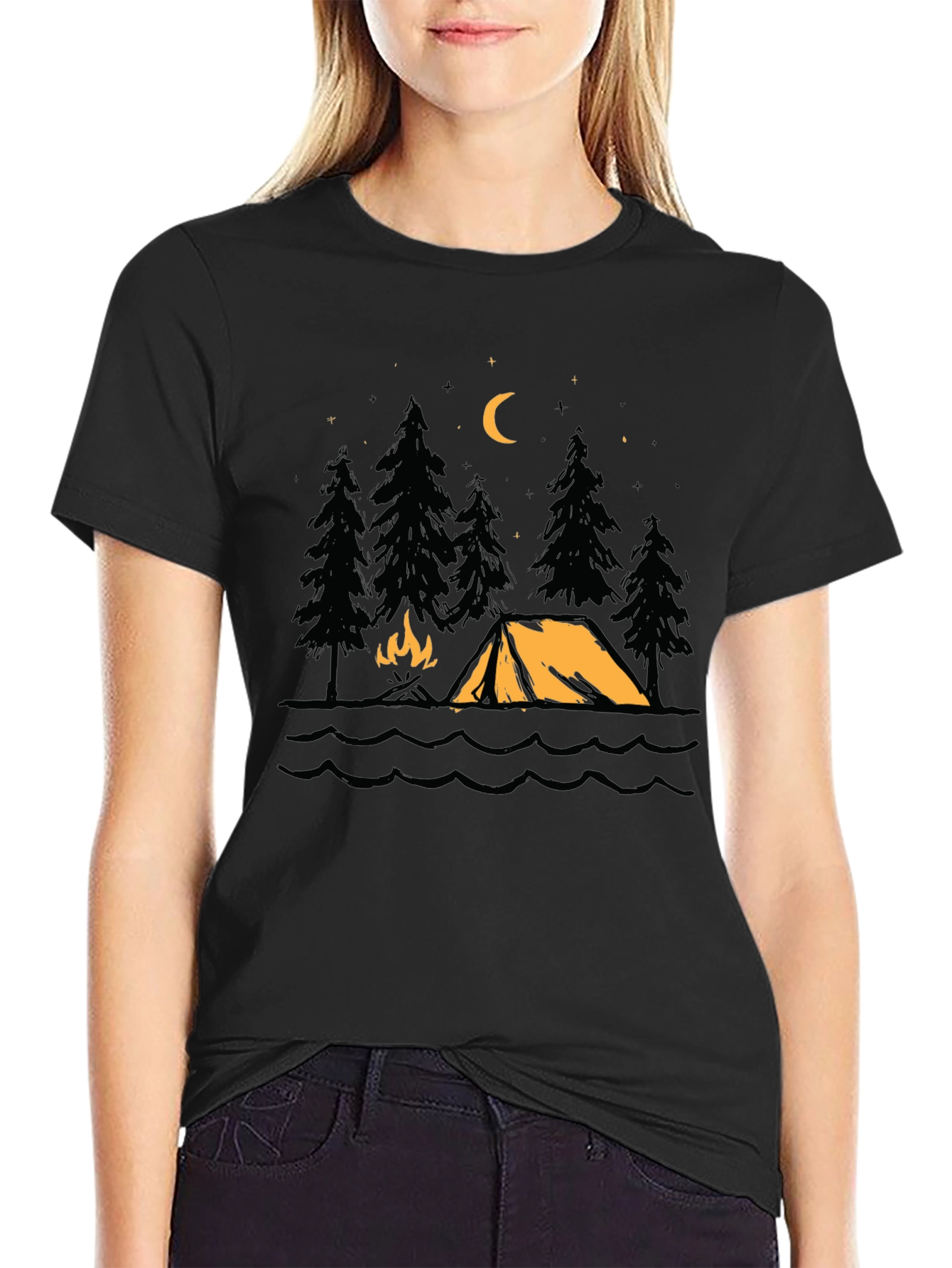 Camping Adventure T-Shirt - Nature Lover Tee