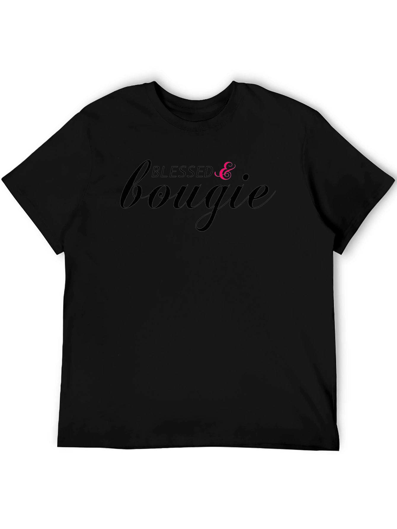 Blessed & Bougie Graphic Tee - Stylish Comfort