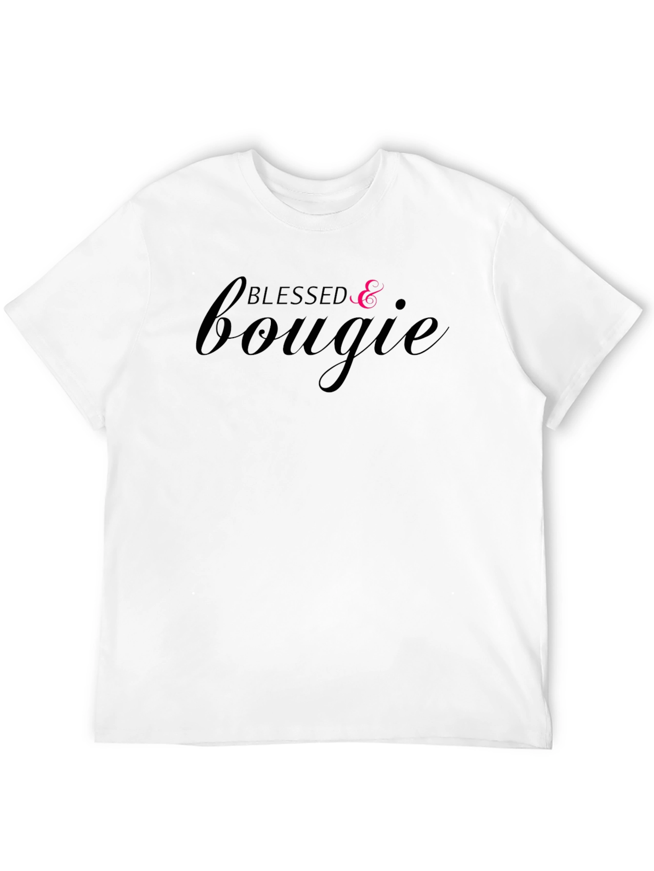 Blessed & Bougie Graphic Tee - Stylish Comfort