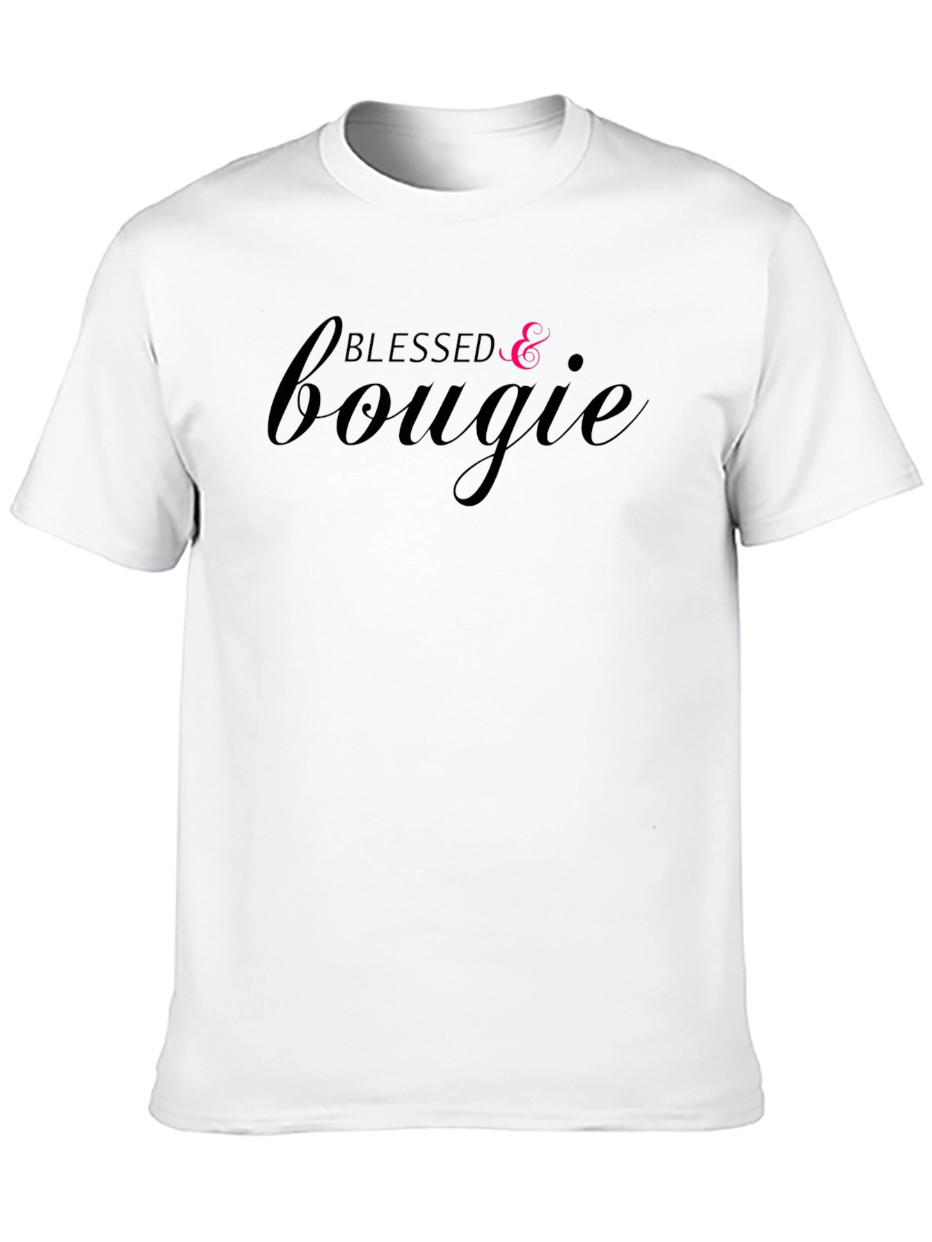 Blessed & Bougie Graphic Tee - Stylish Comfort