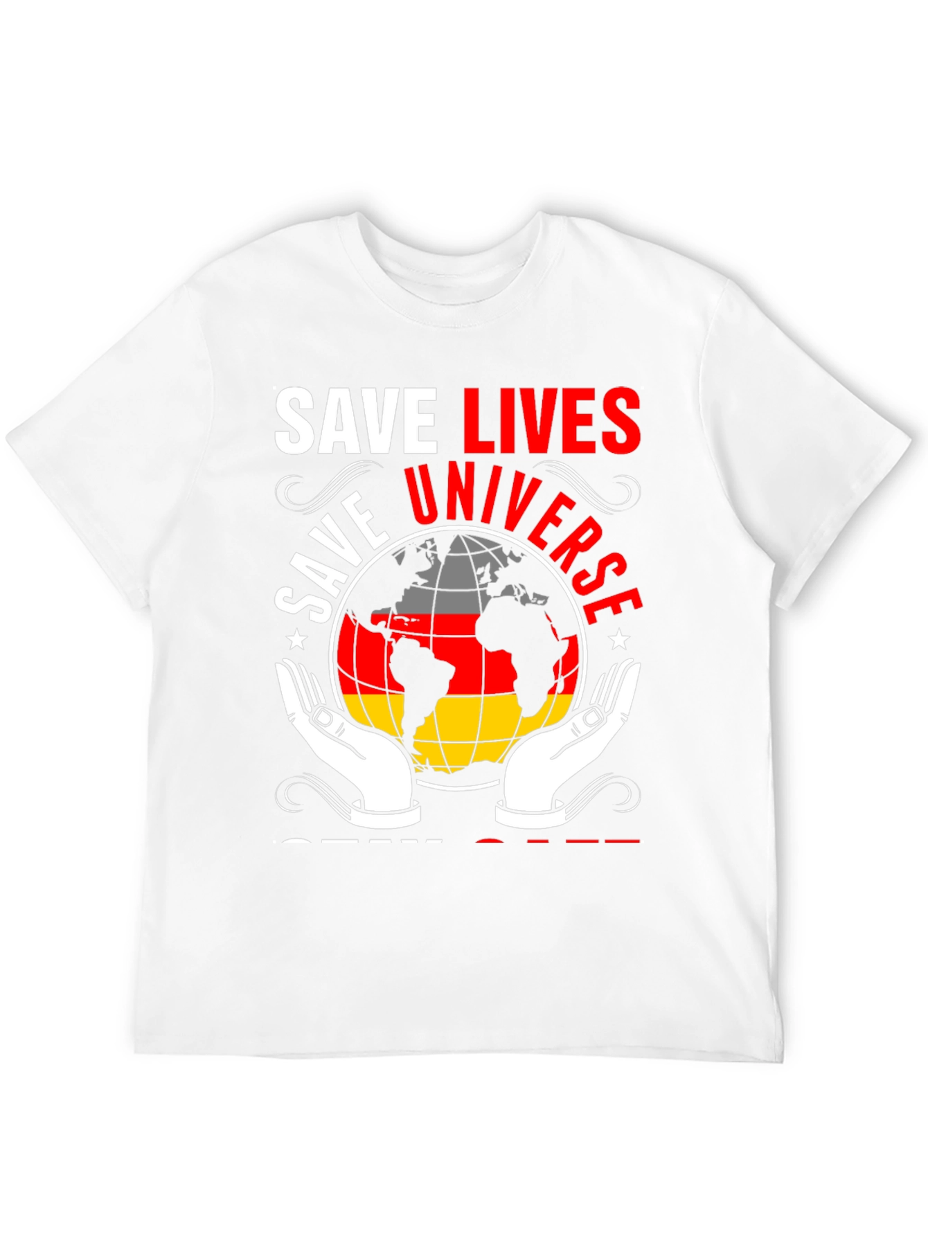 Save Universe Globe Graphic Tee