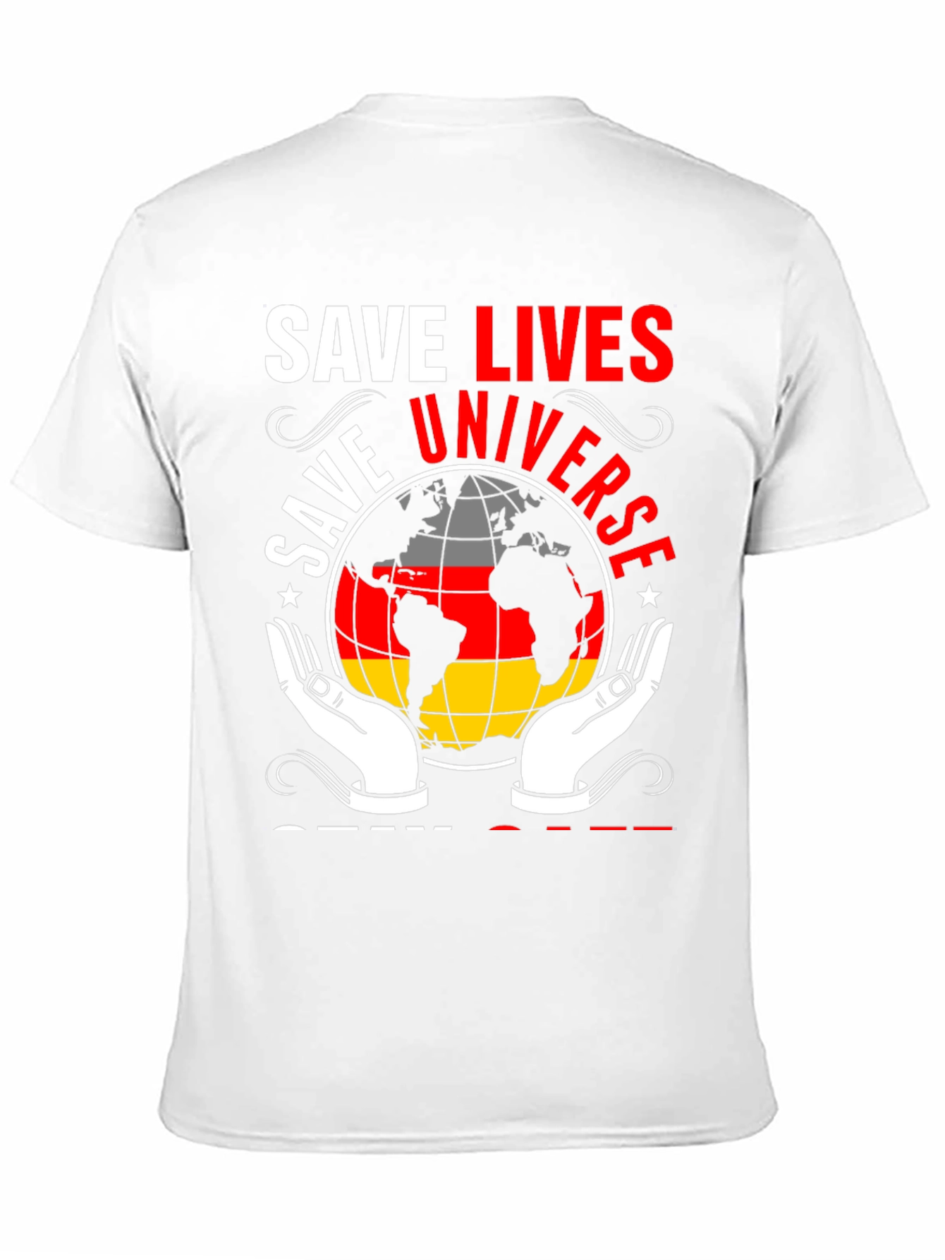 Save Universe Globe Graphic Tee