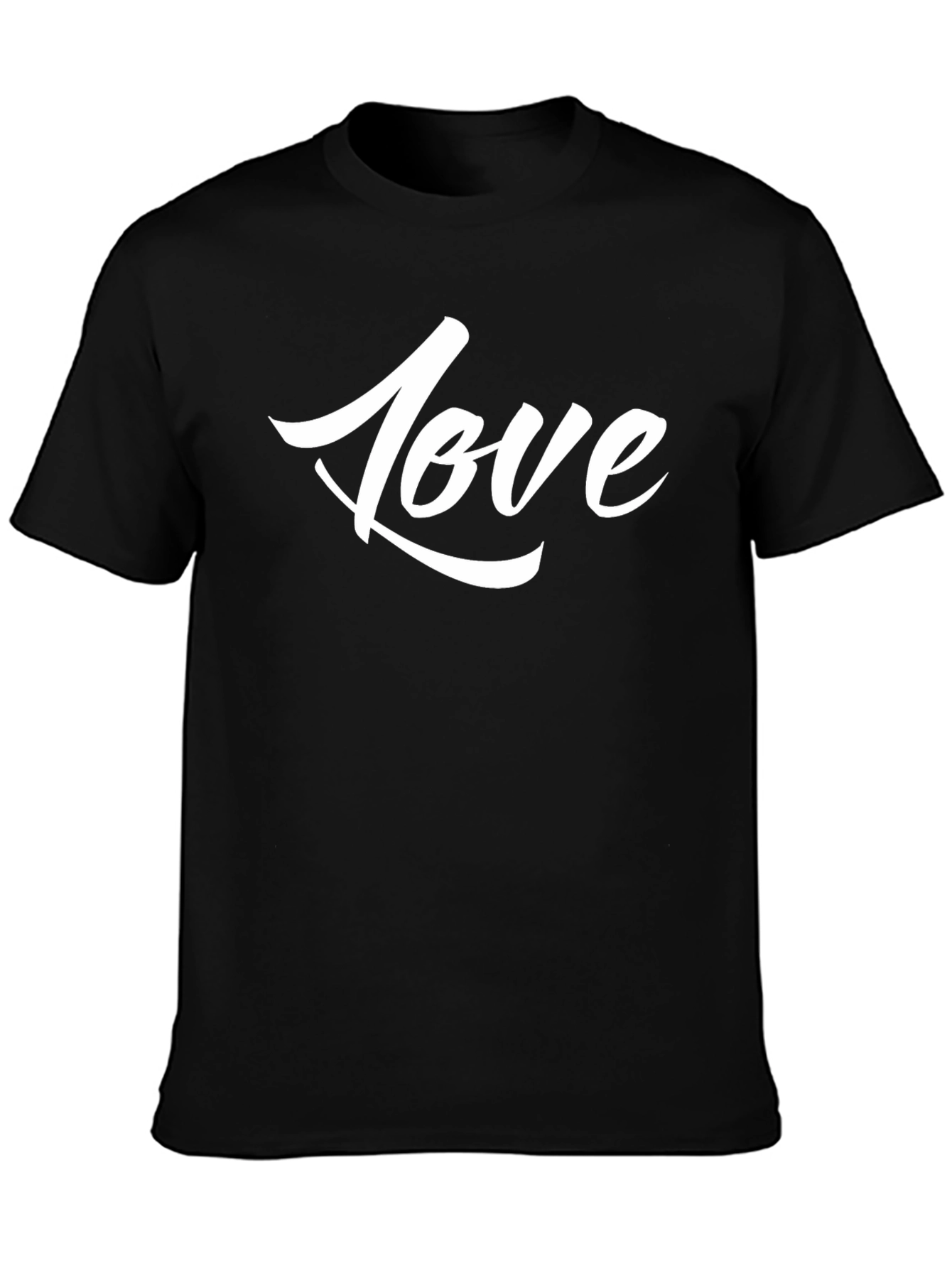 Love Graphic Black T-Shirt - Stylish and Trendy