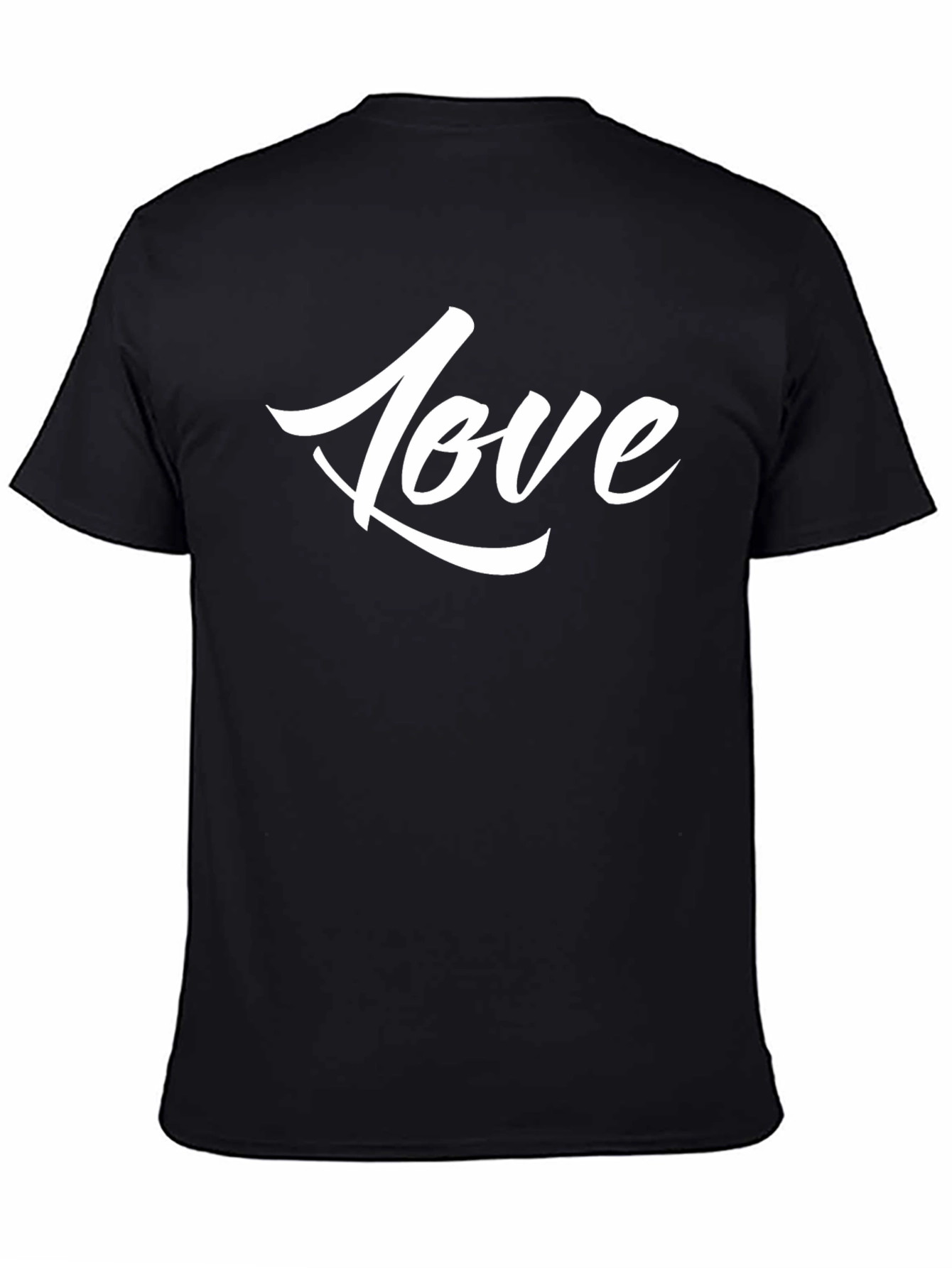Love Graphic Black T-Shirt - Stylish and Trendy