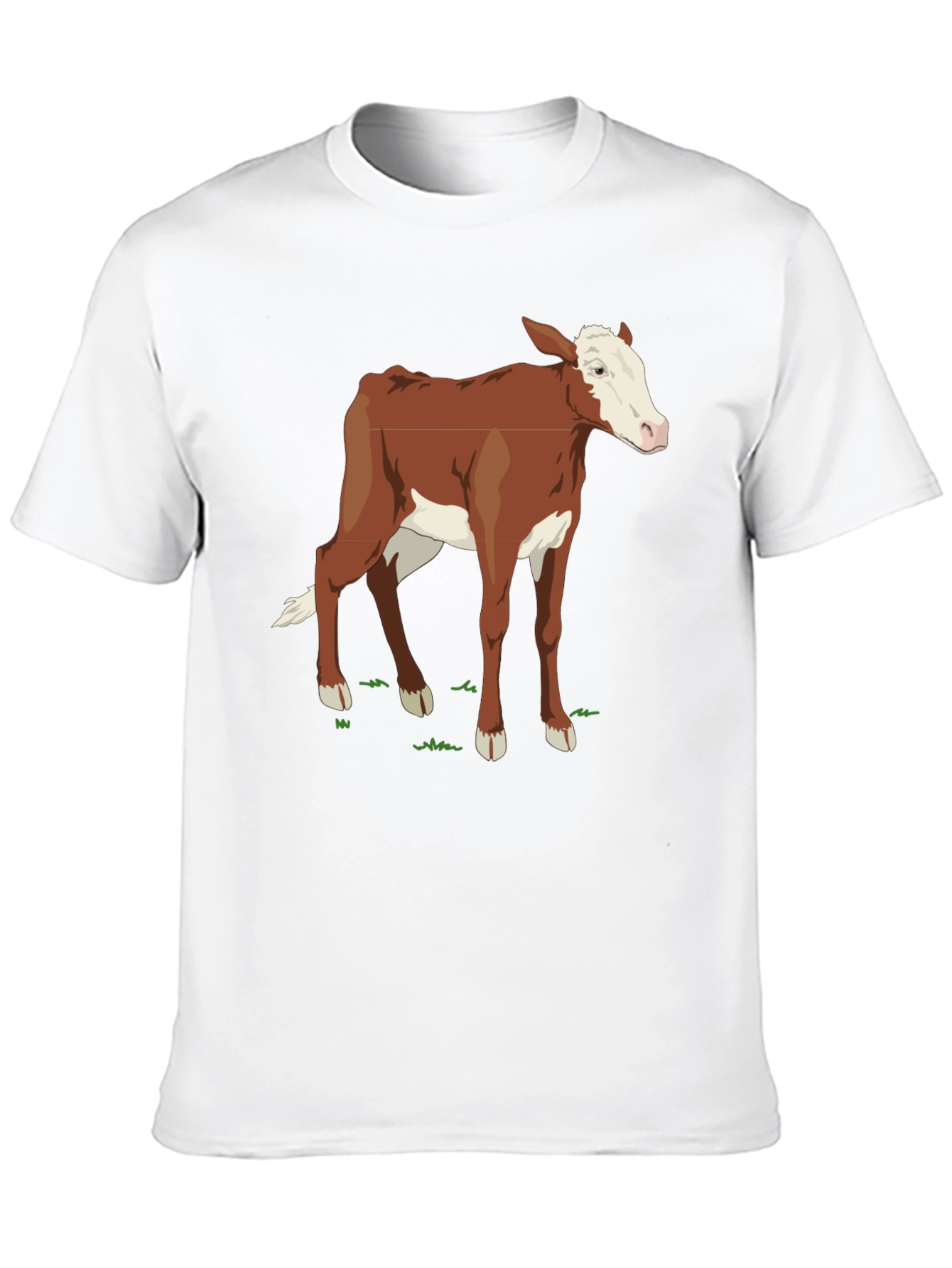 Cow Graphic Black T-Shirt