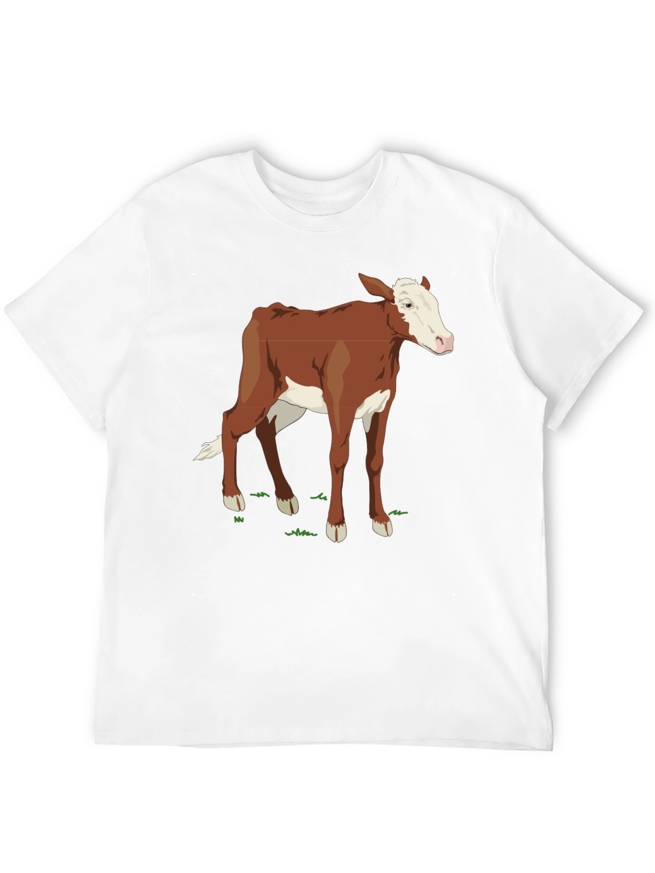 Cow Graphic Black T-Shirt