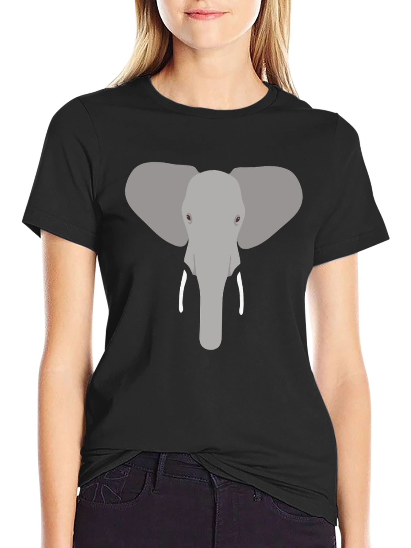 Elephant Graphic Tee - Cool Animal Design