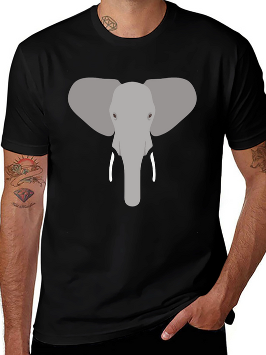 Elephant Graphic Tee - Cool Animal Design