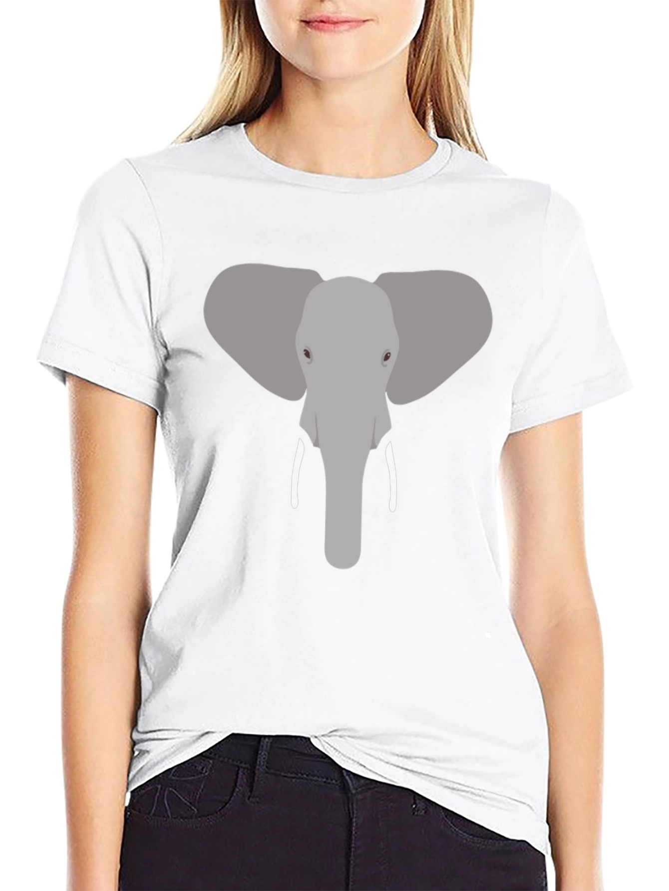 Elephant Graphic Tee - Cool Animal Design