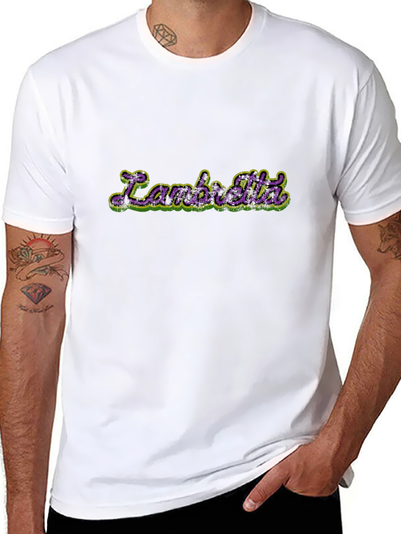 Lambretta Graphic T-Shirt - Retro Style