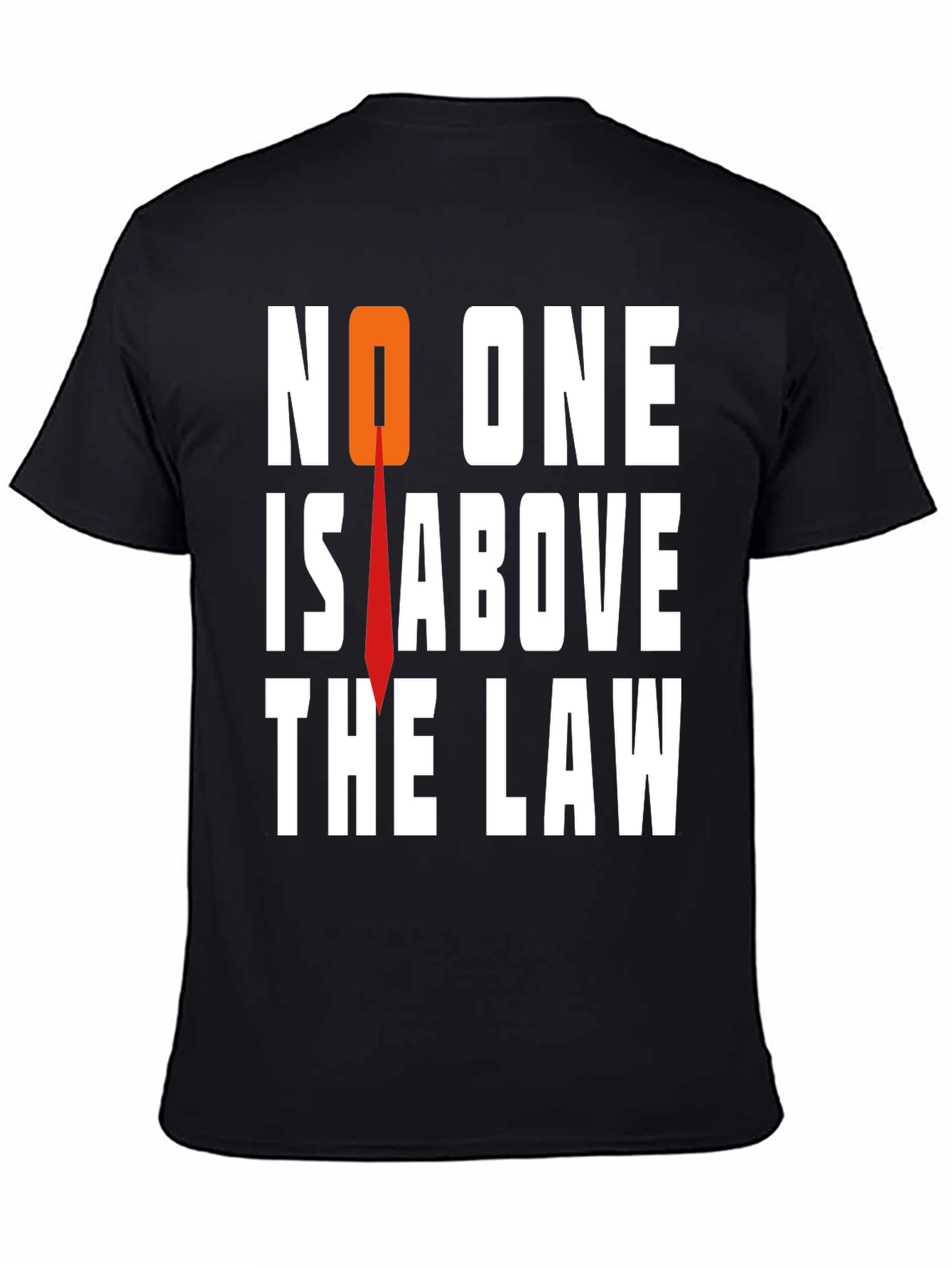 No One Is Above The Law Graphic Tee