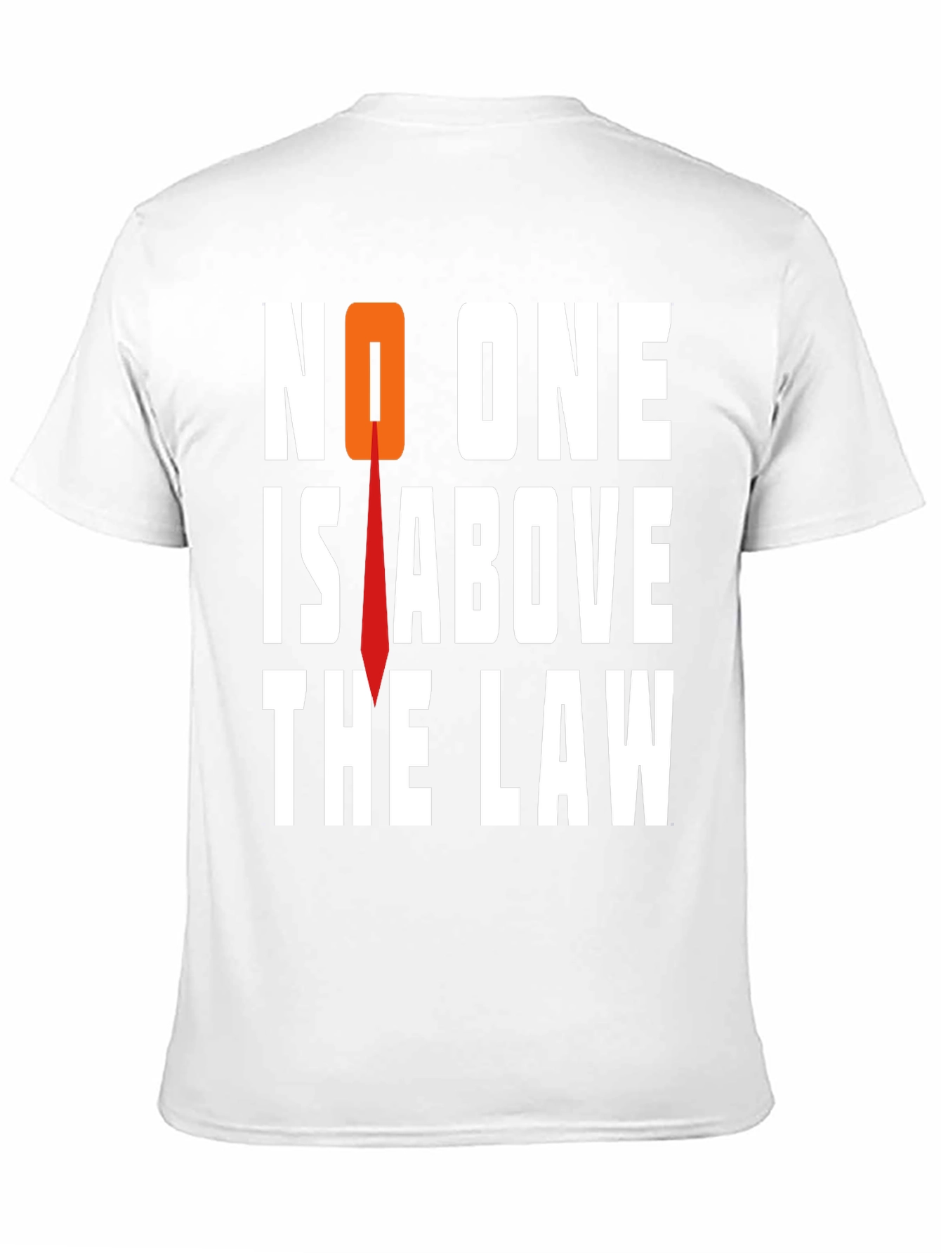 No One Is Above The Law Graphic Tee