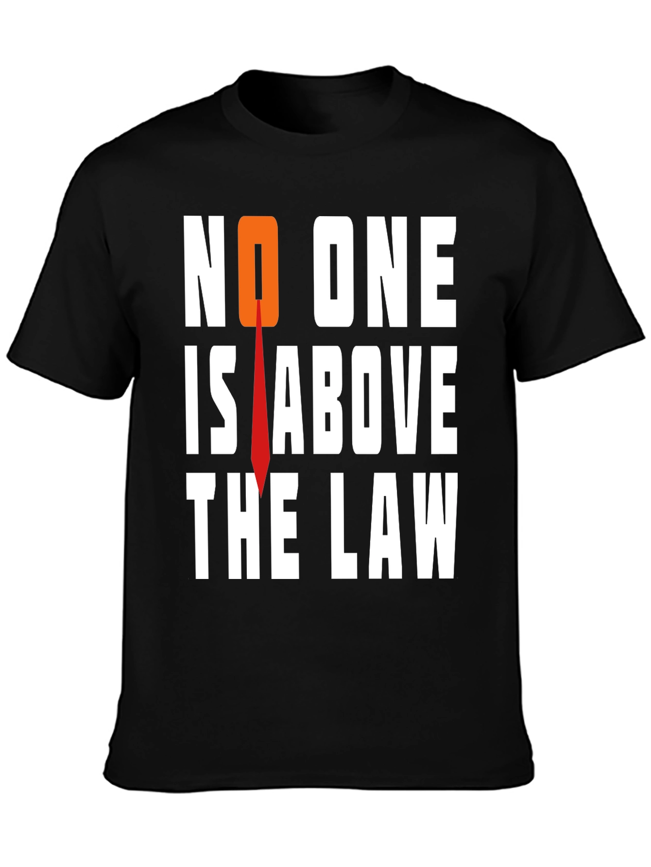 No One Is Above The Law Graphic Tee