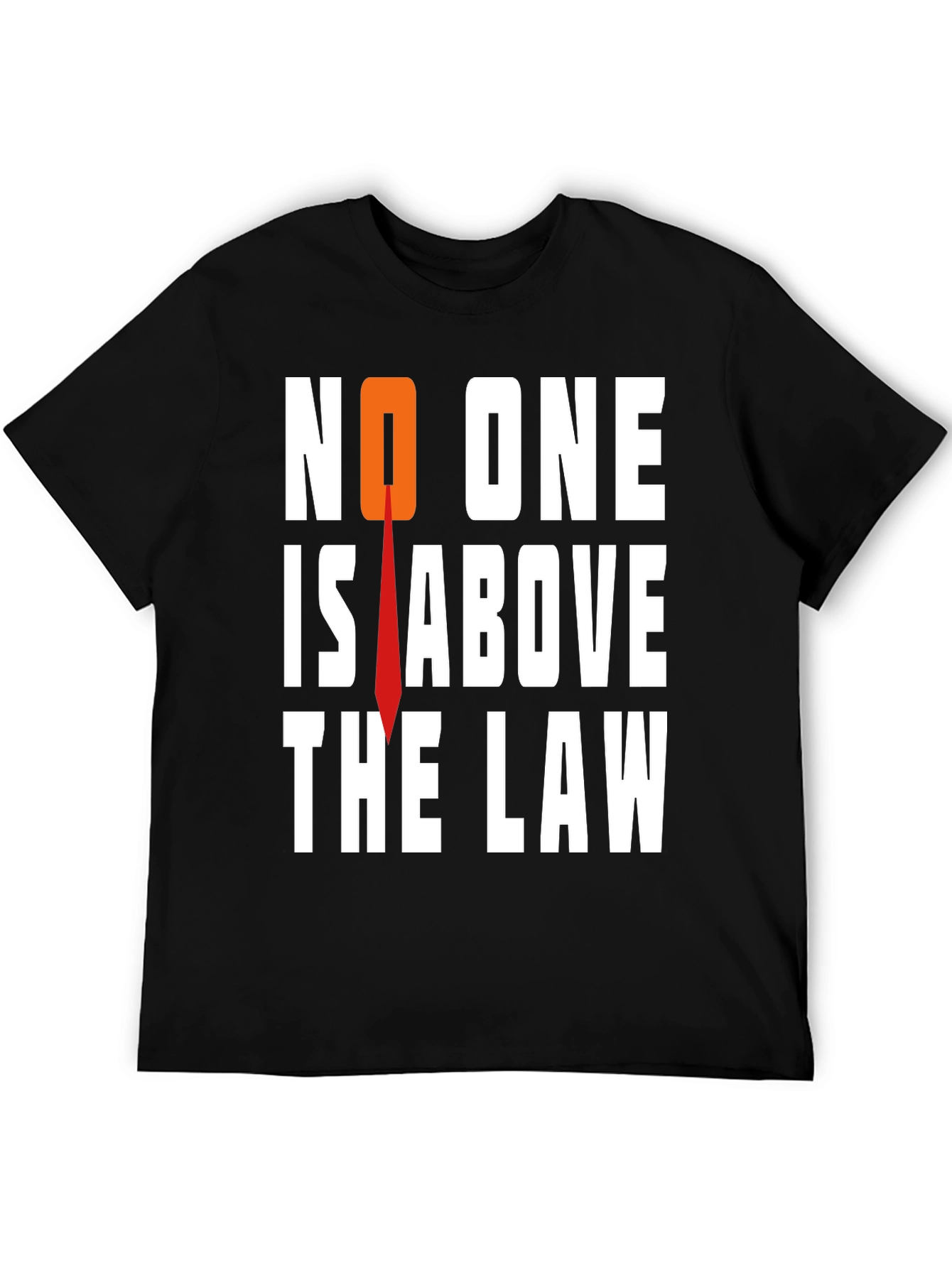 No One Is Above The Law Graphic Tee