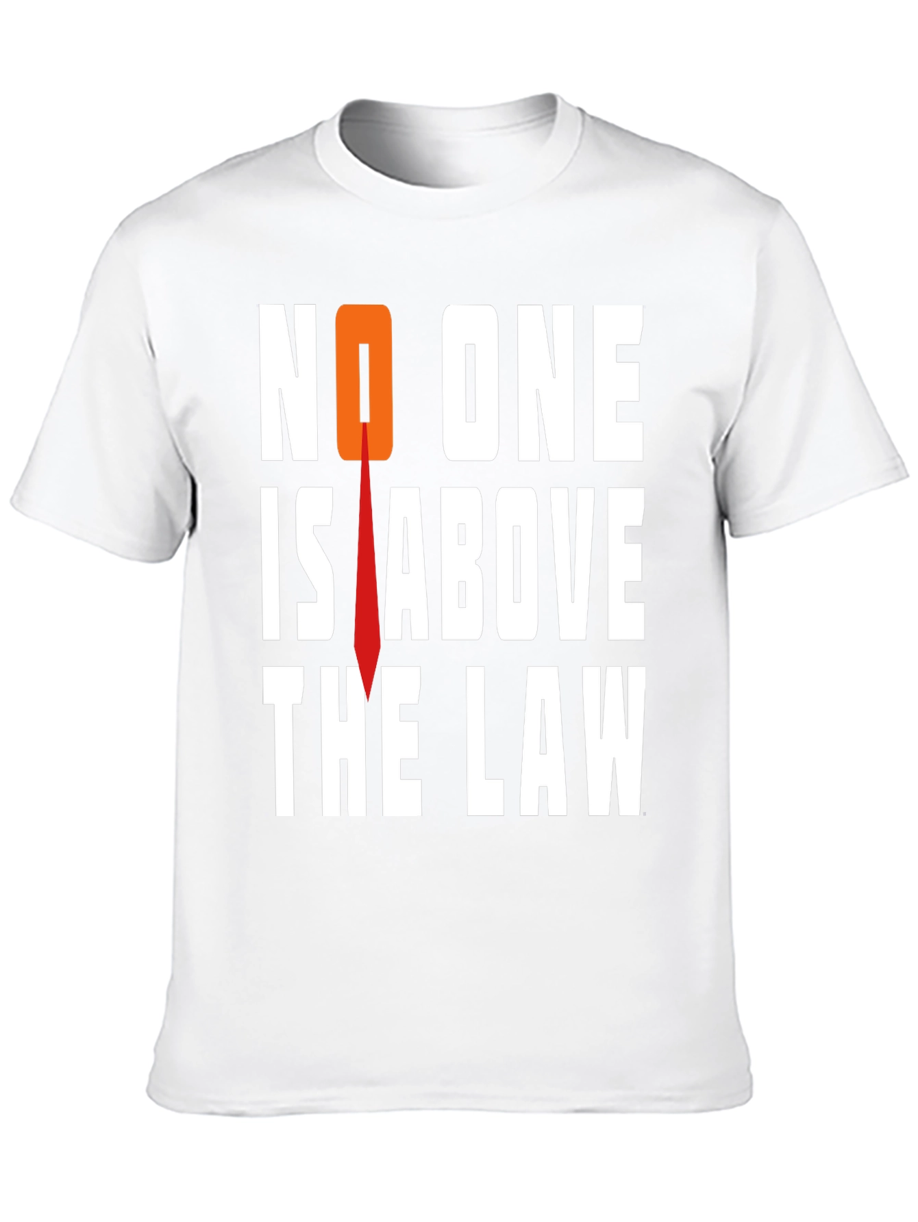 No One Is Above The Law Graphic Tee