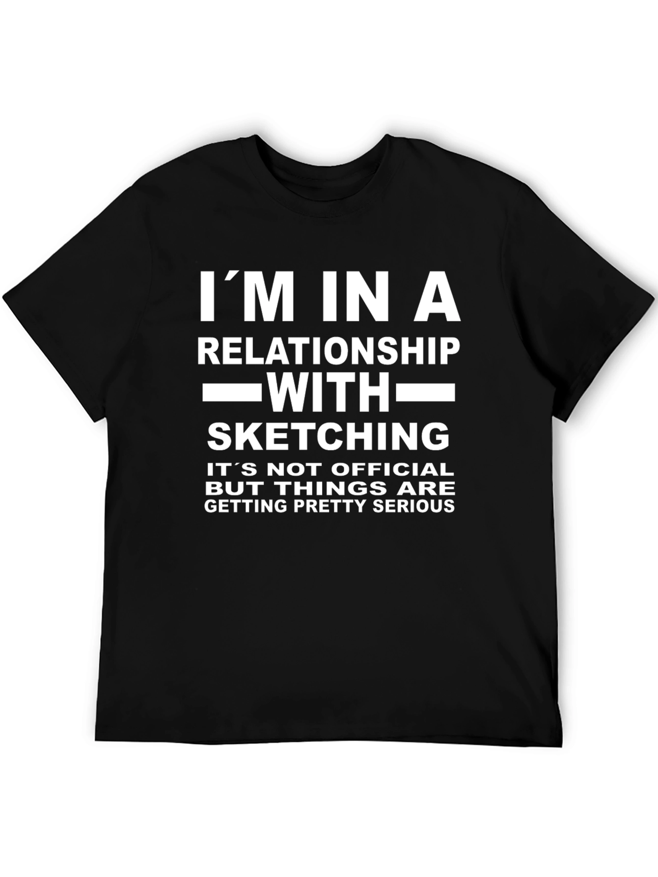 Sketching Relationship T-Shirt - Funny Graphic Tee