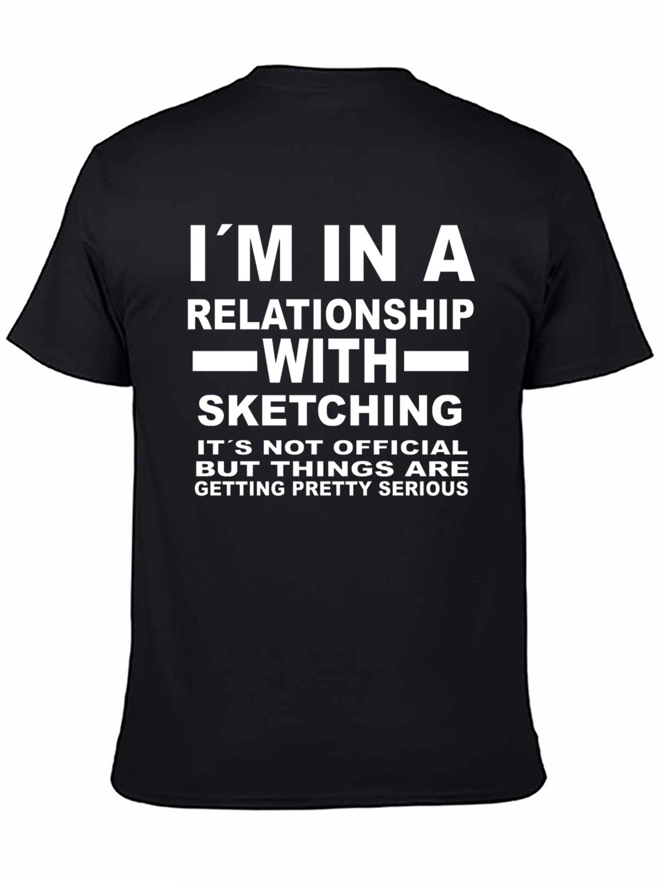 Sketching Relationship T-Shirt - Funny Graphic Tee