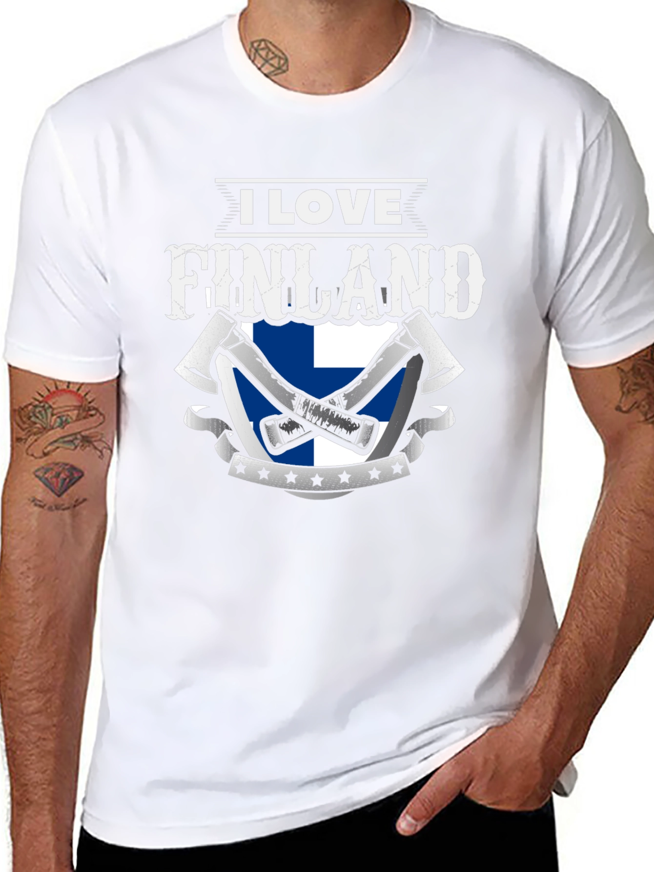 I Love Finland Graphic T-Shirt