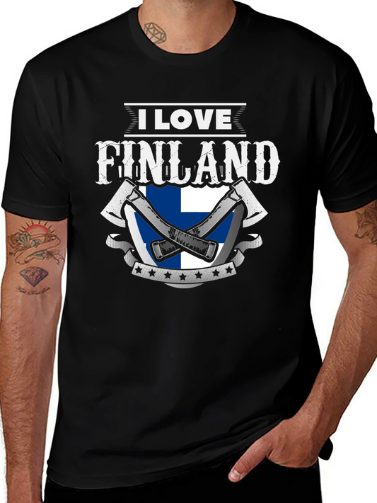 I Love Finland Graphic T-Shirt