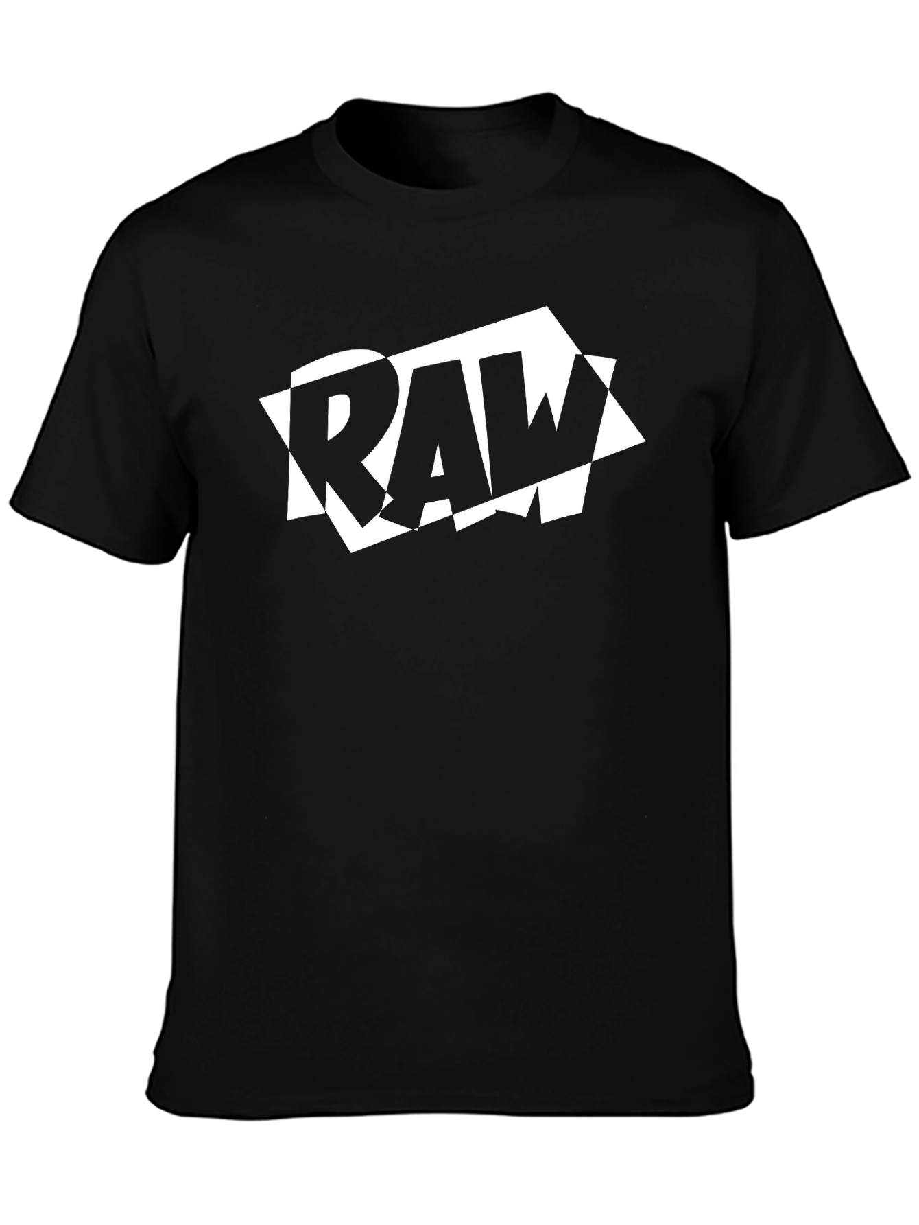 RAW Graphic Black T-Shirt