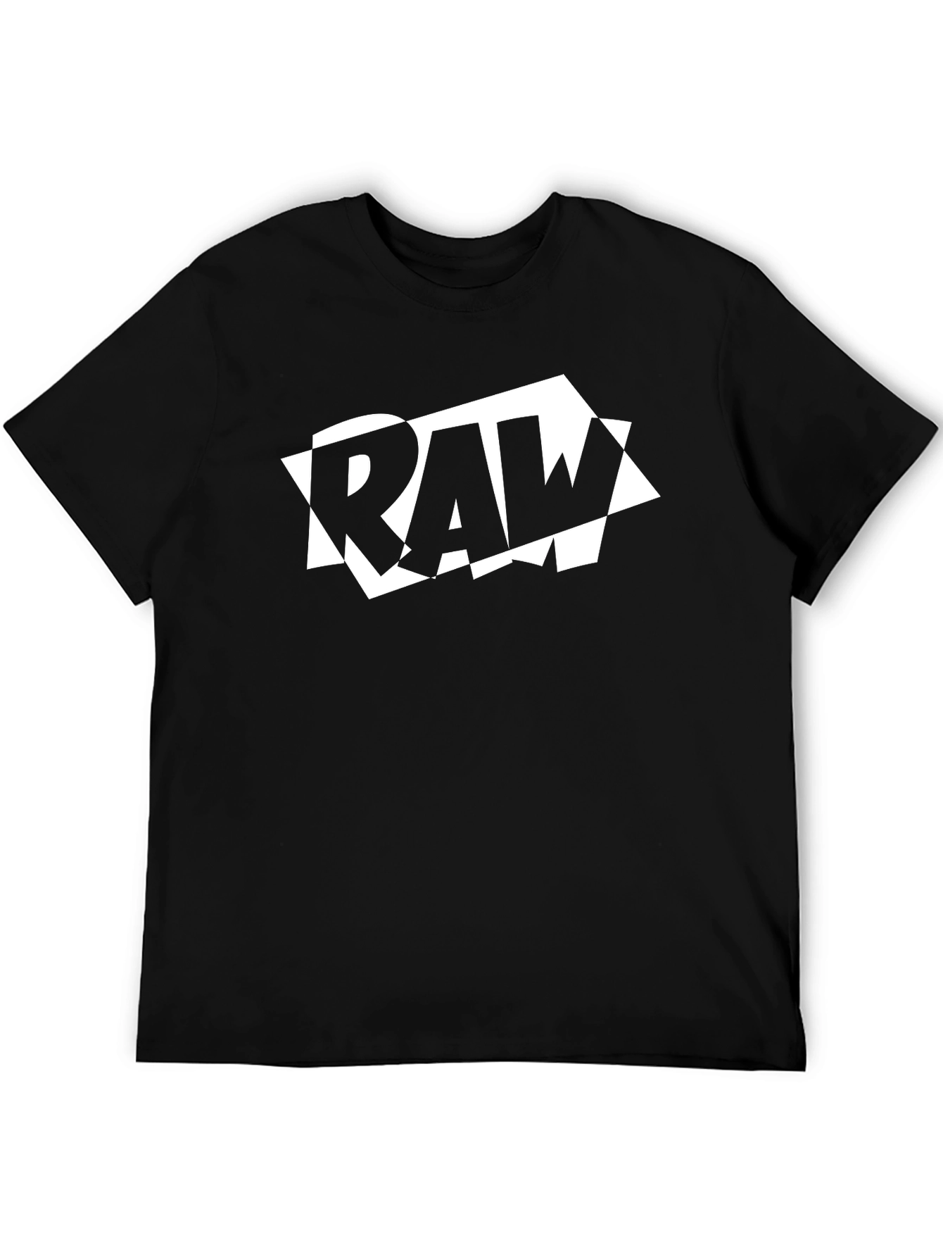RAW Graphic Black T-Shirt