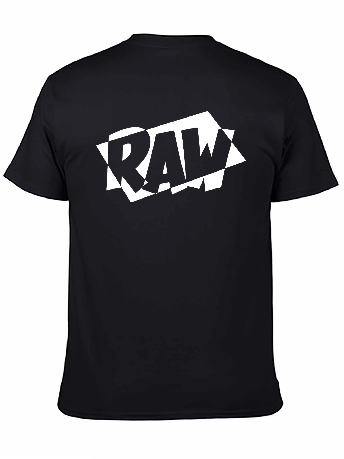 RAW Graphic Black T-Shirt