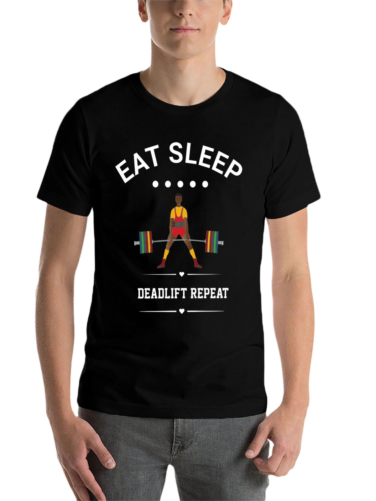 Eat Sleep Deadlift Repeat T-Shirt