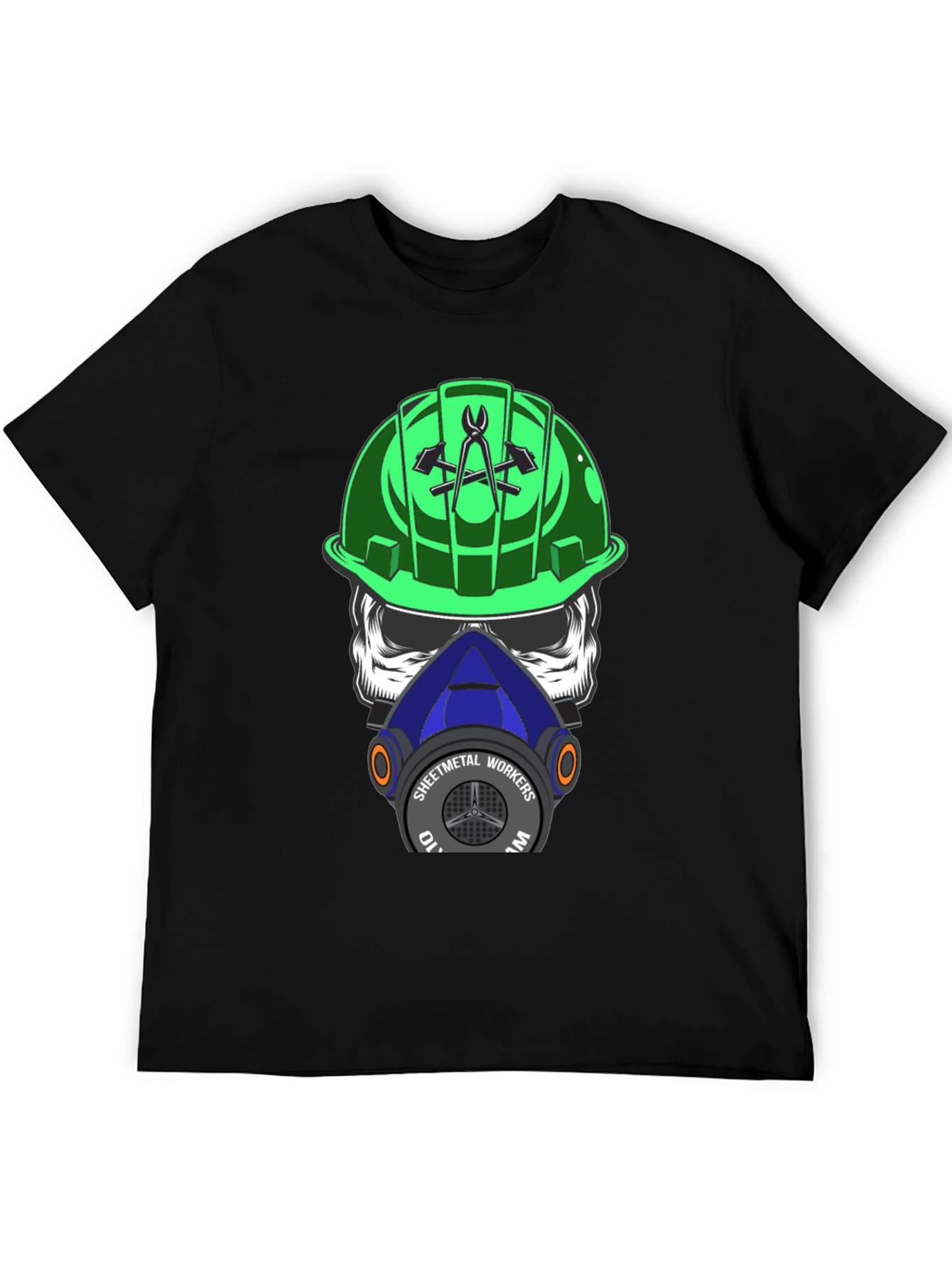 Sheet Metal Workers Skull T-Shirt