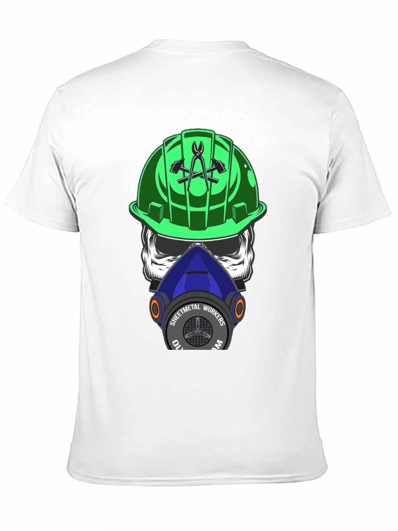Sheet Metal Workers Skull T-Shirt