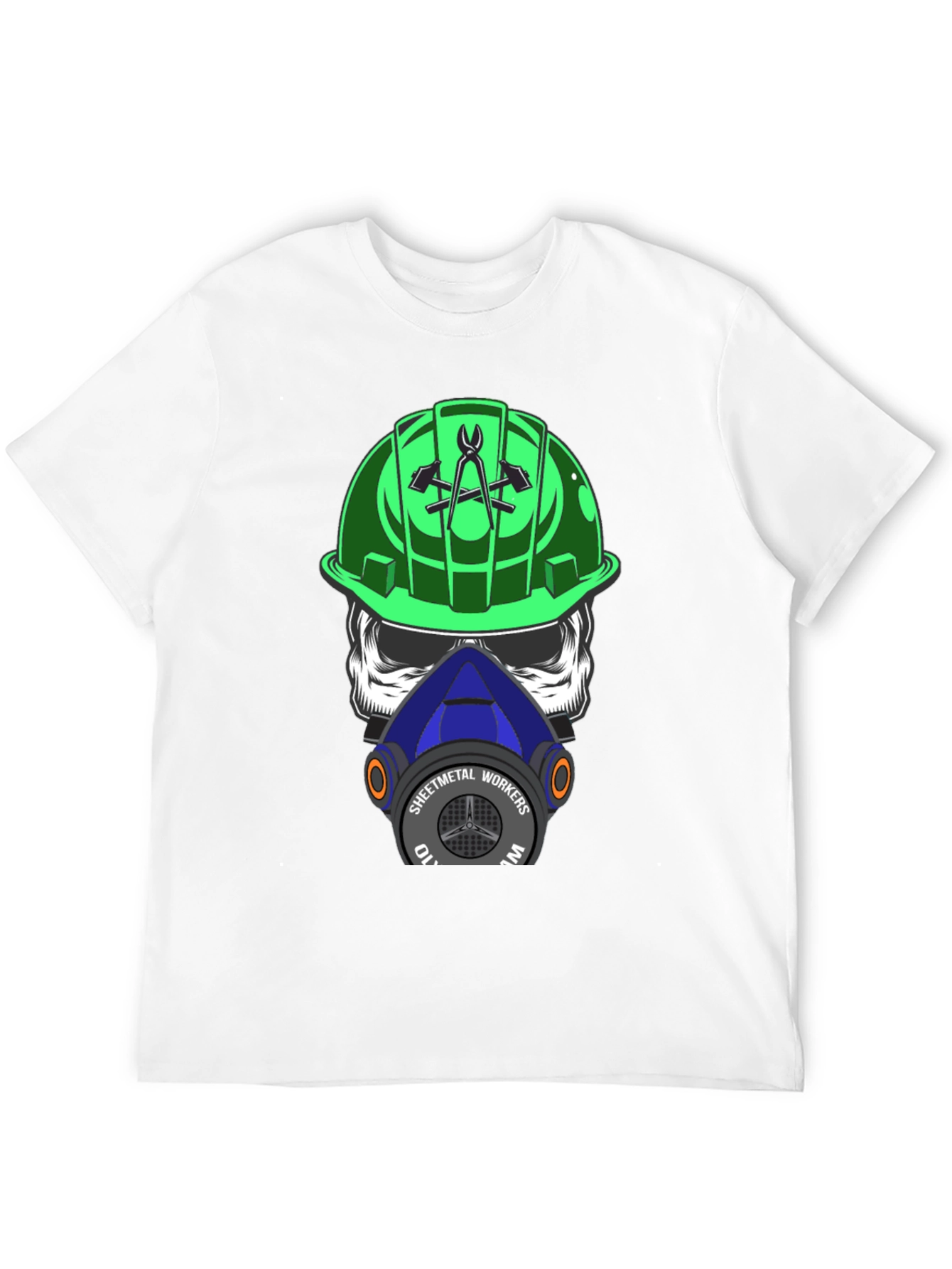 Sheet Metal Workers Skull T-Shirt