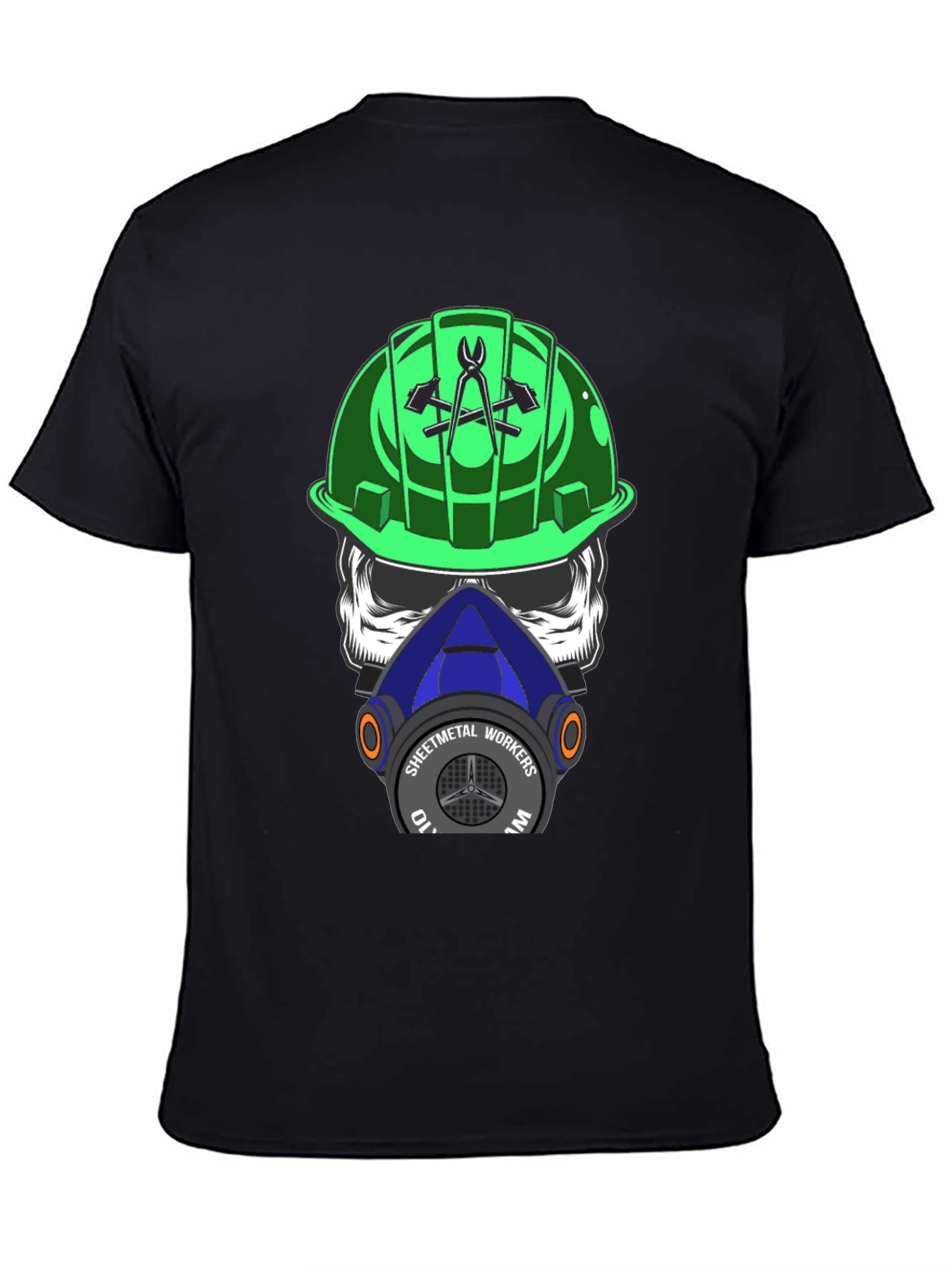 Sheet Metal Workers Skull T-Shirt