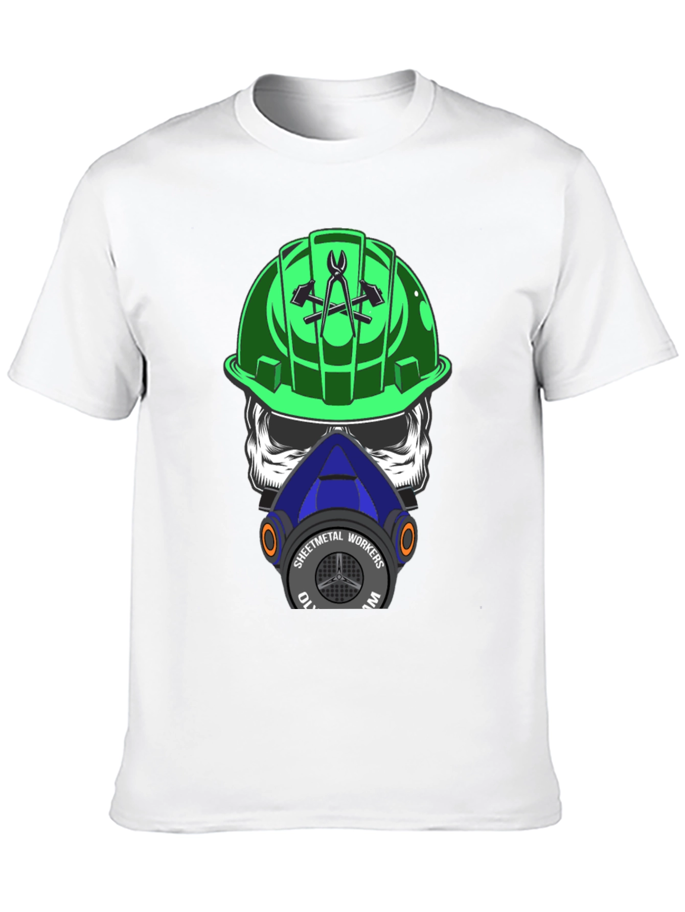 Sheet Metal Workers Skull T-Shirt