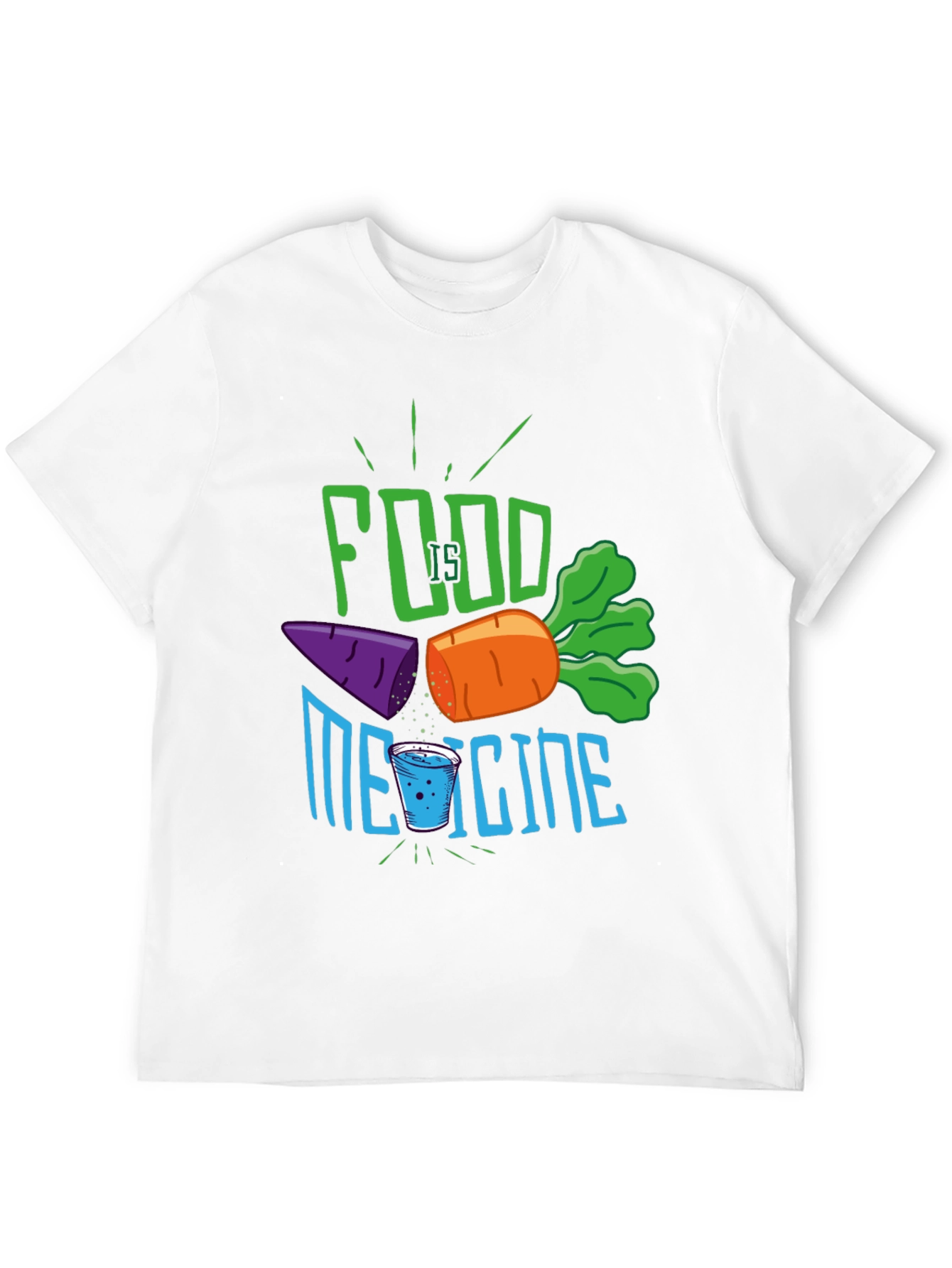 Food Is Medicine Graphic T-Shirt