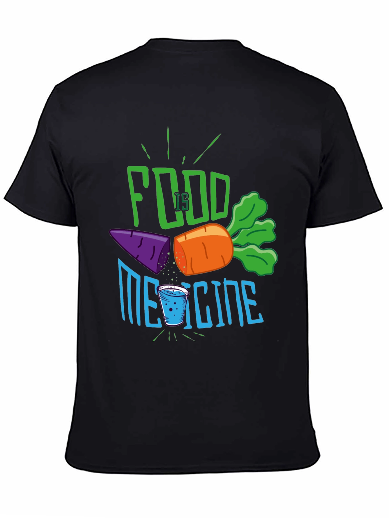 Food Is Medicine Graphic T-Shirt