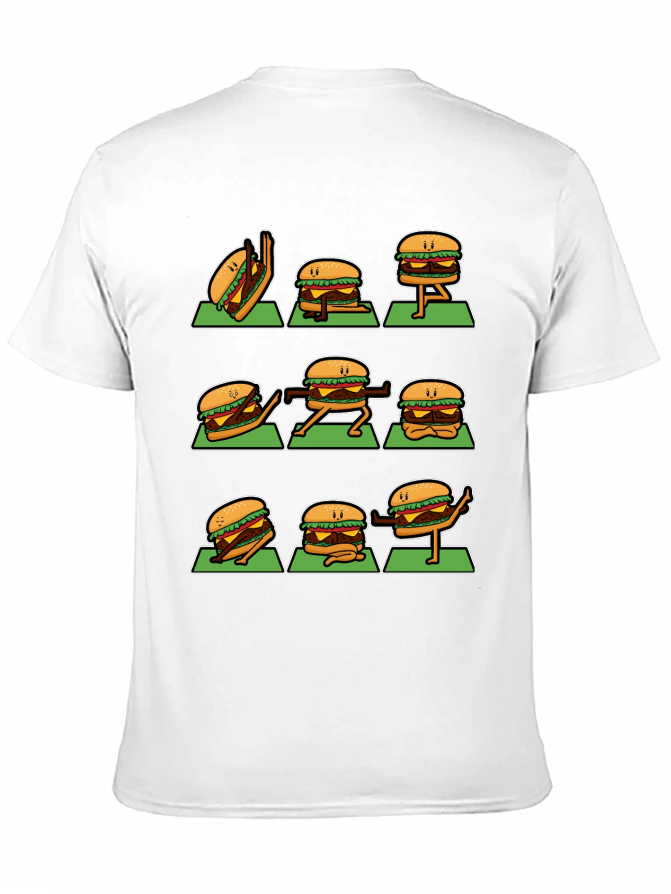 Yoga Burger Graphic Tee - Fun and Stylish!