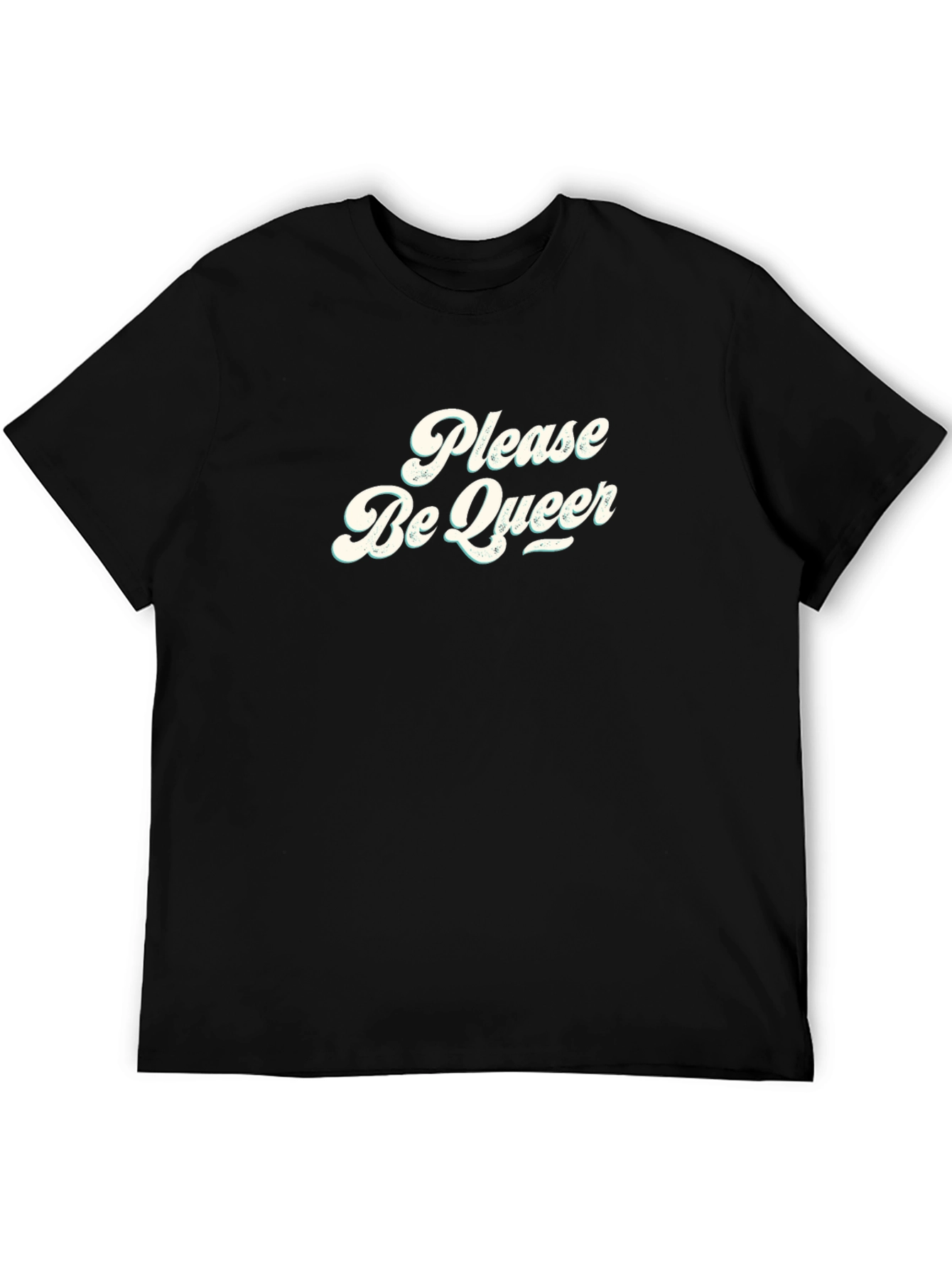 Please Be Queer Tee - Stylish Comfort
