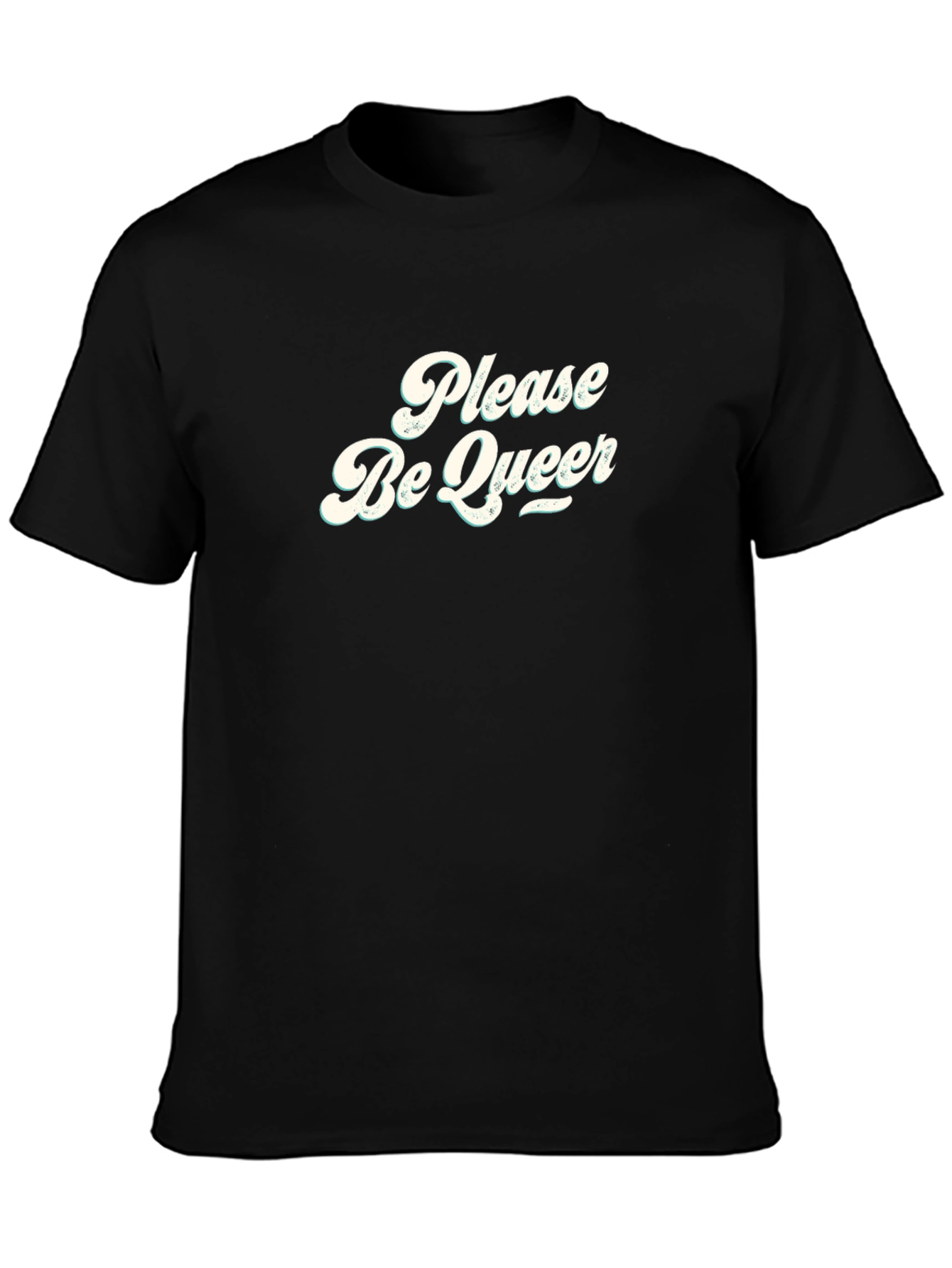 Please Be Queer Tee - Stylish Comfort