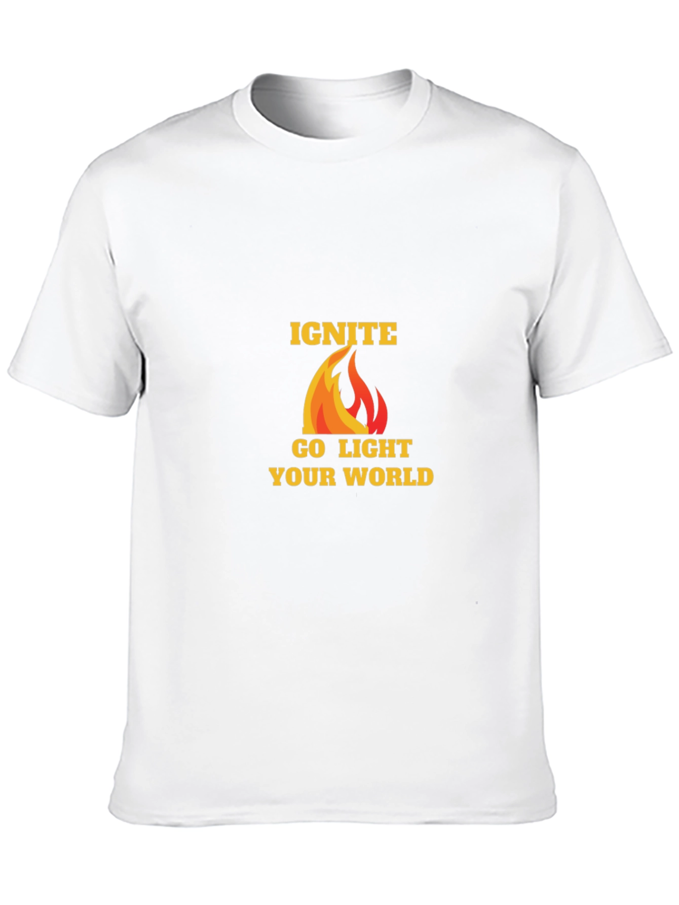 Ignite Go Light Your World Black T-Shirt