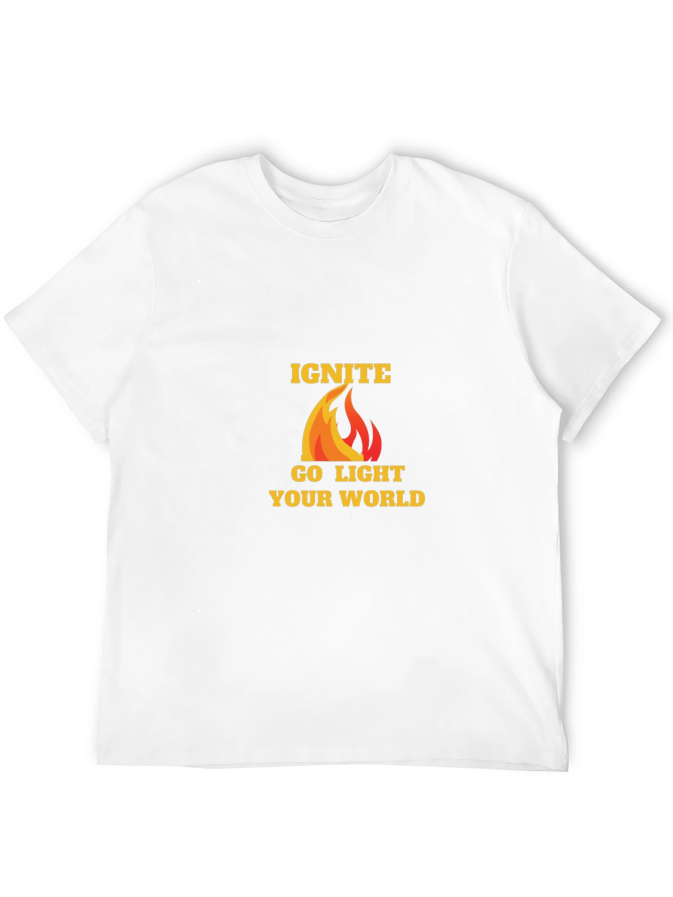 Ignite Go Light Your World Black T-Shirt