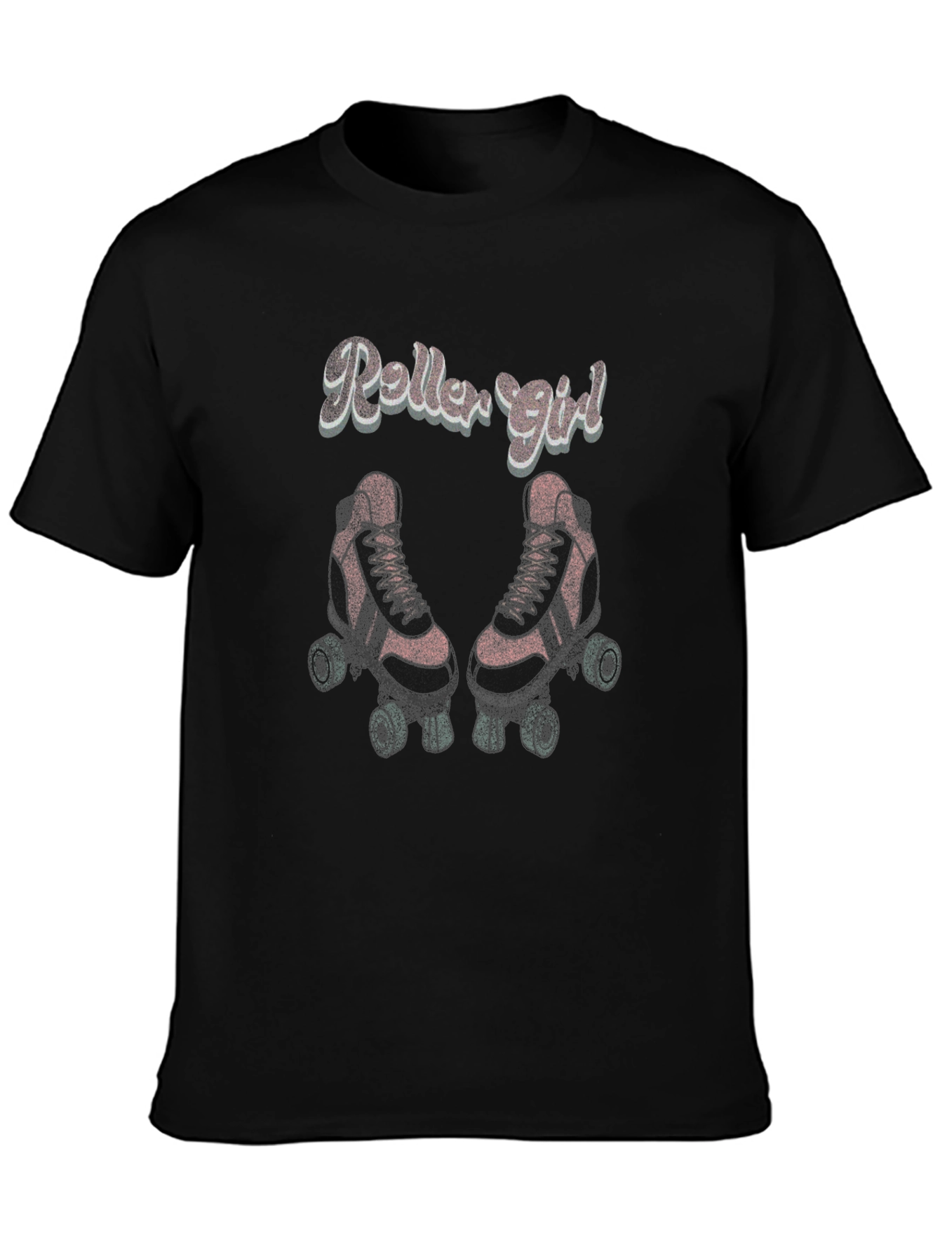 Retro Roller Girl T-Shirt