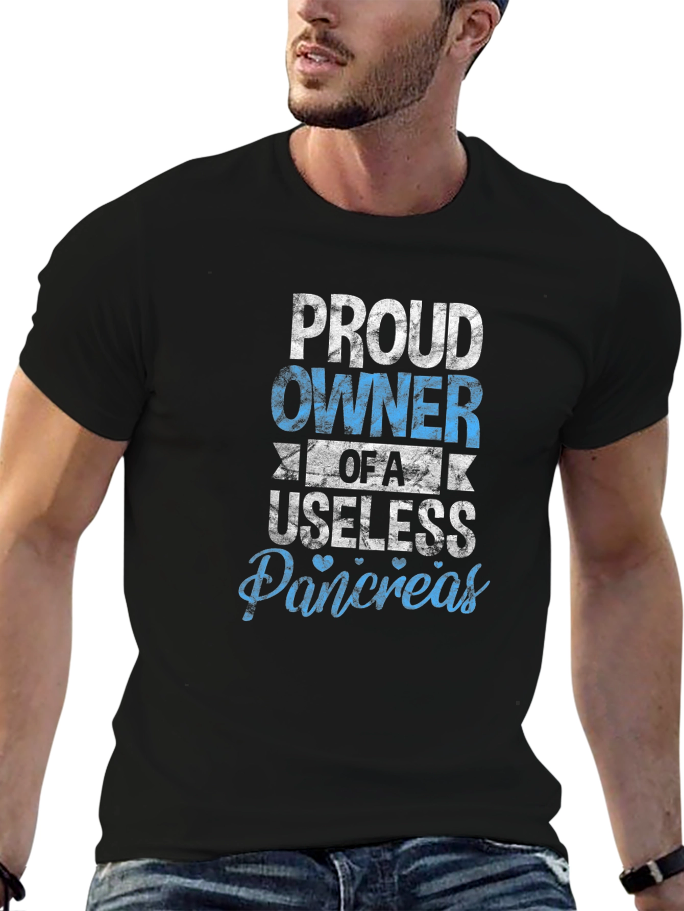 Proud Owner of a Useless Pancreas Graphic Tee