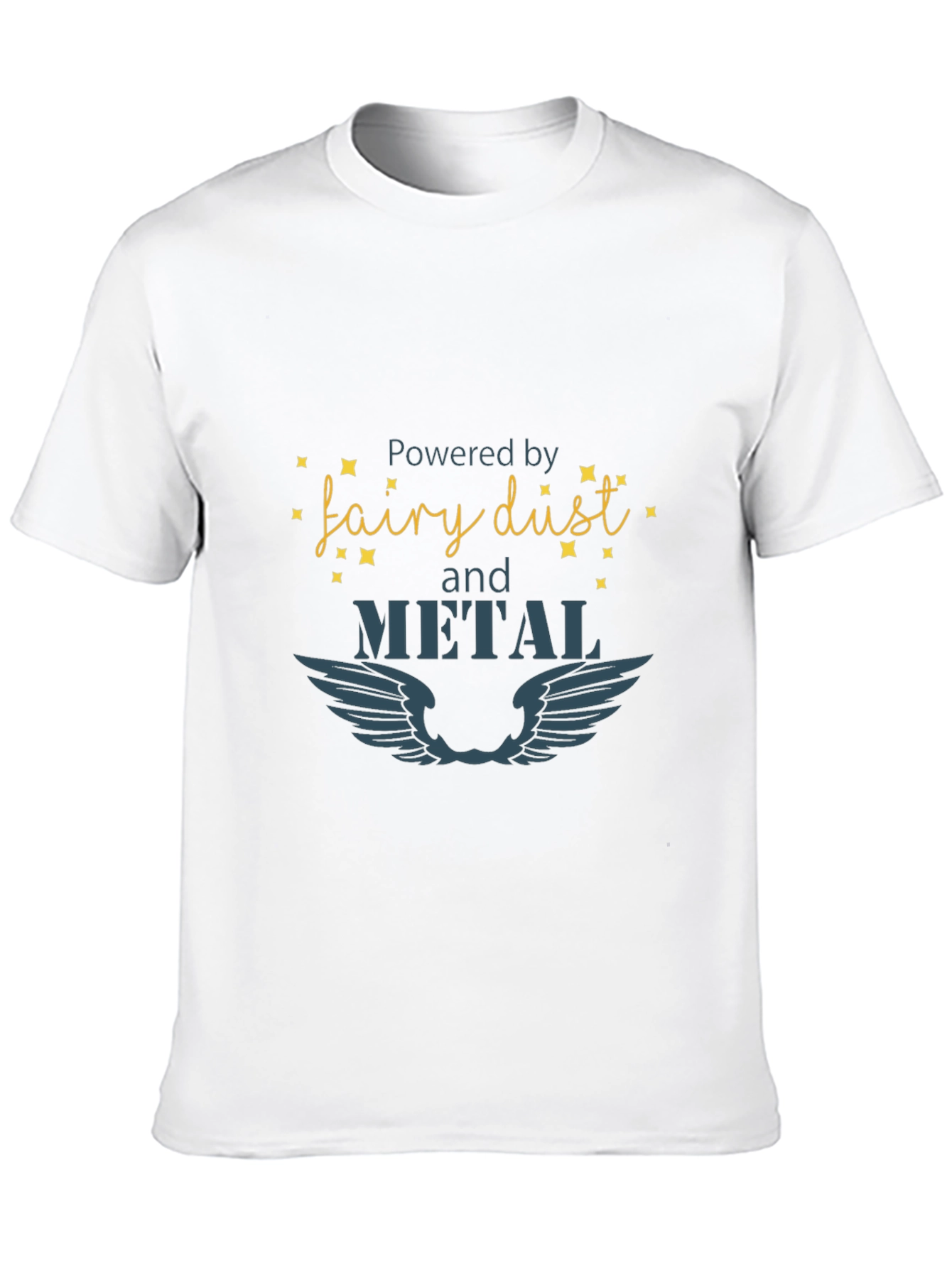 Fairy Dust & Metal Black T-Shirt