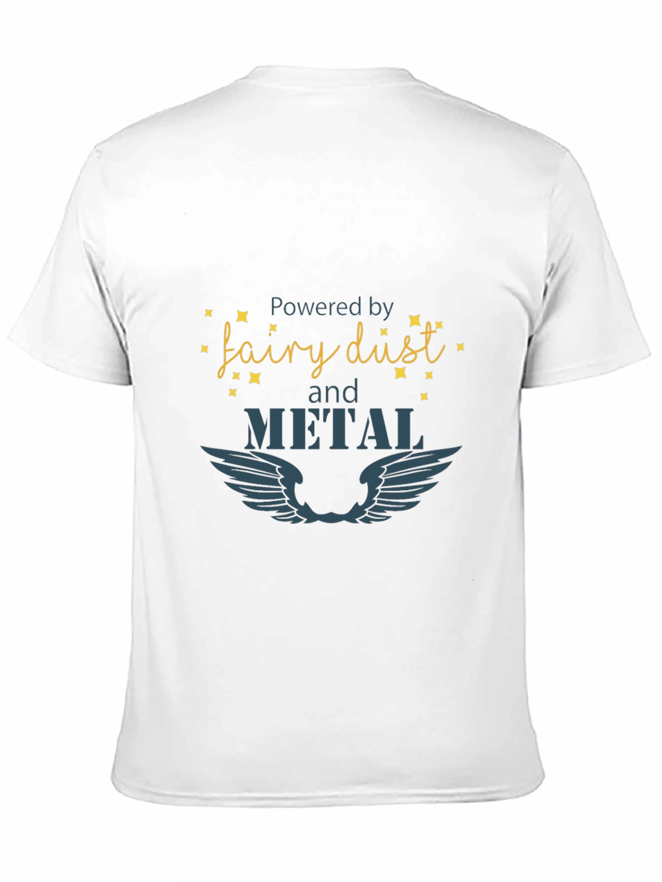 Fairy Dust & Metal Black T-Shirt